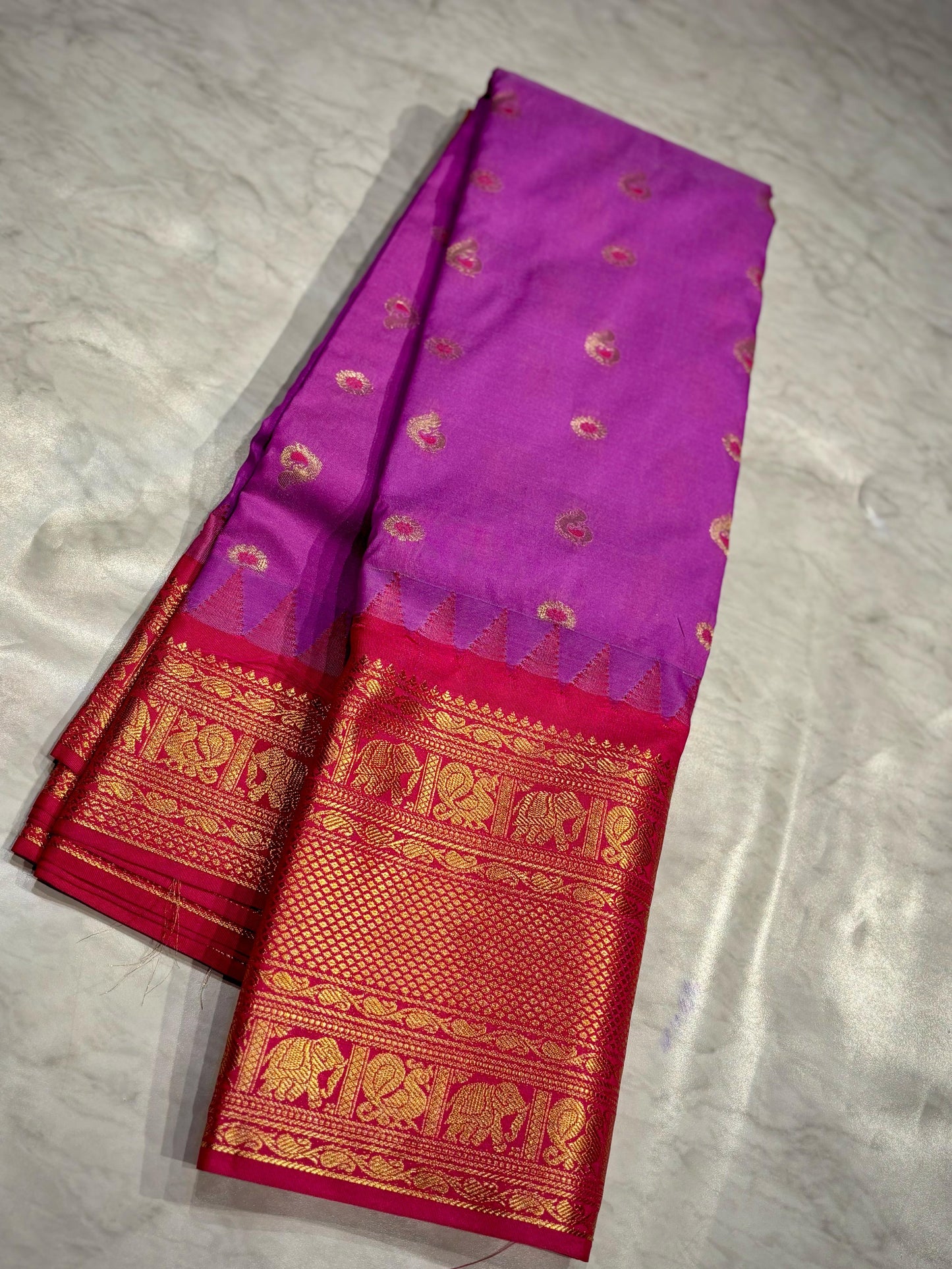 Gadwal Kanchi Pattu Saree