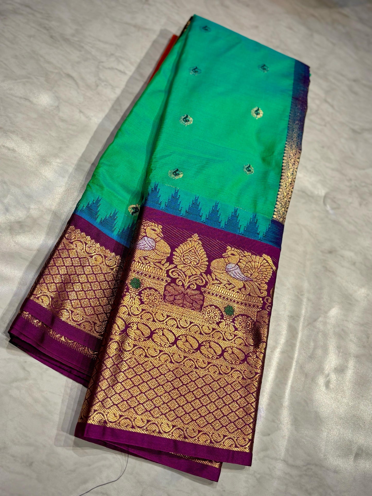 Gadwal Kanchi Pattu Saree