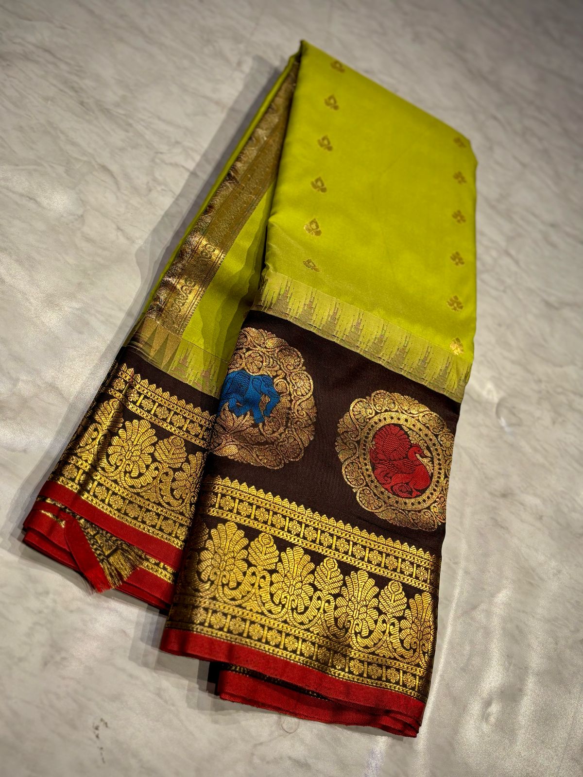 Gadwal Kanchi Pattu Saree