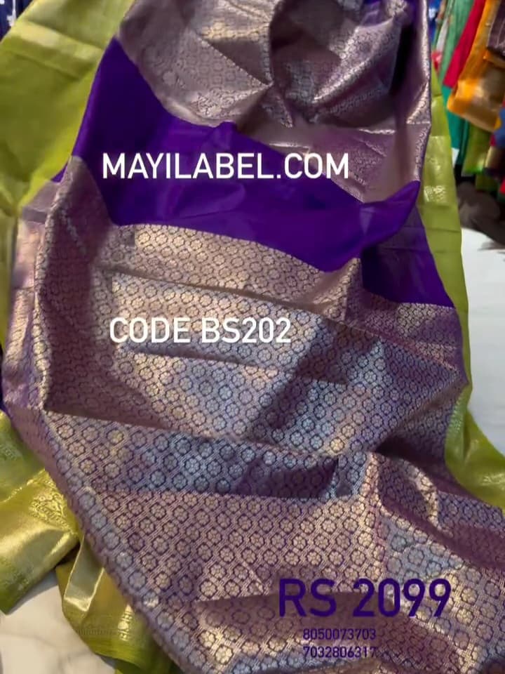 Kanchi Banarasi Pattu Saree