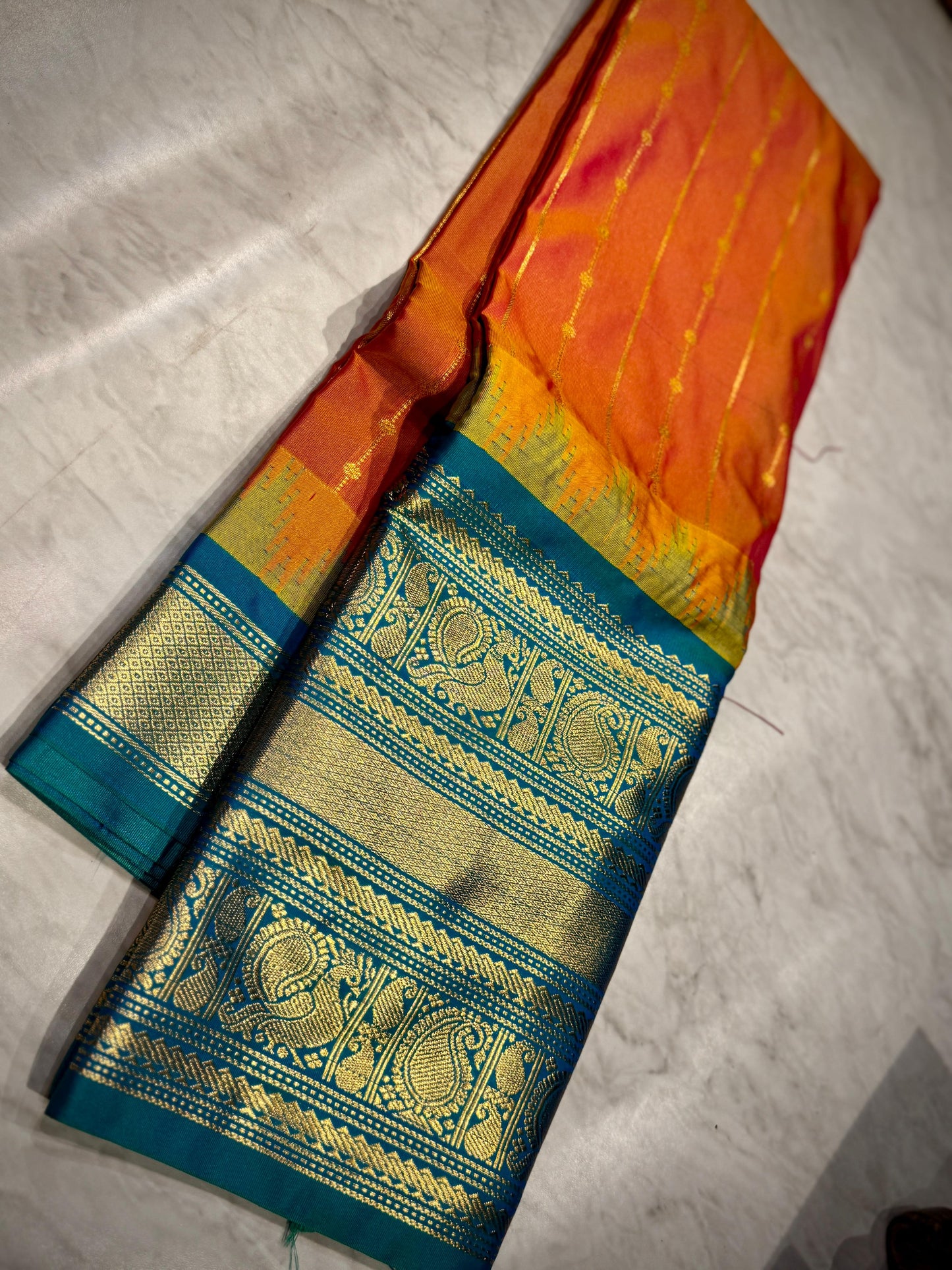 Kanchi Gadwal Pattu Saree