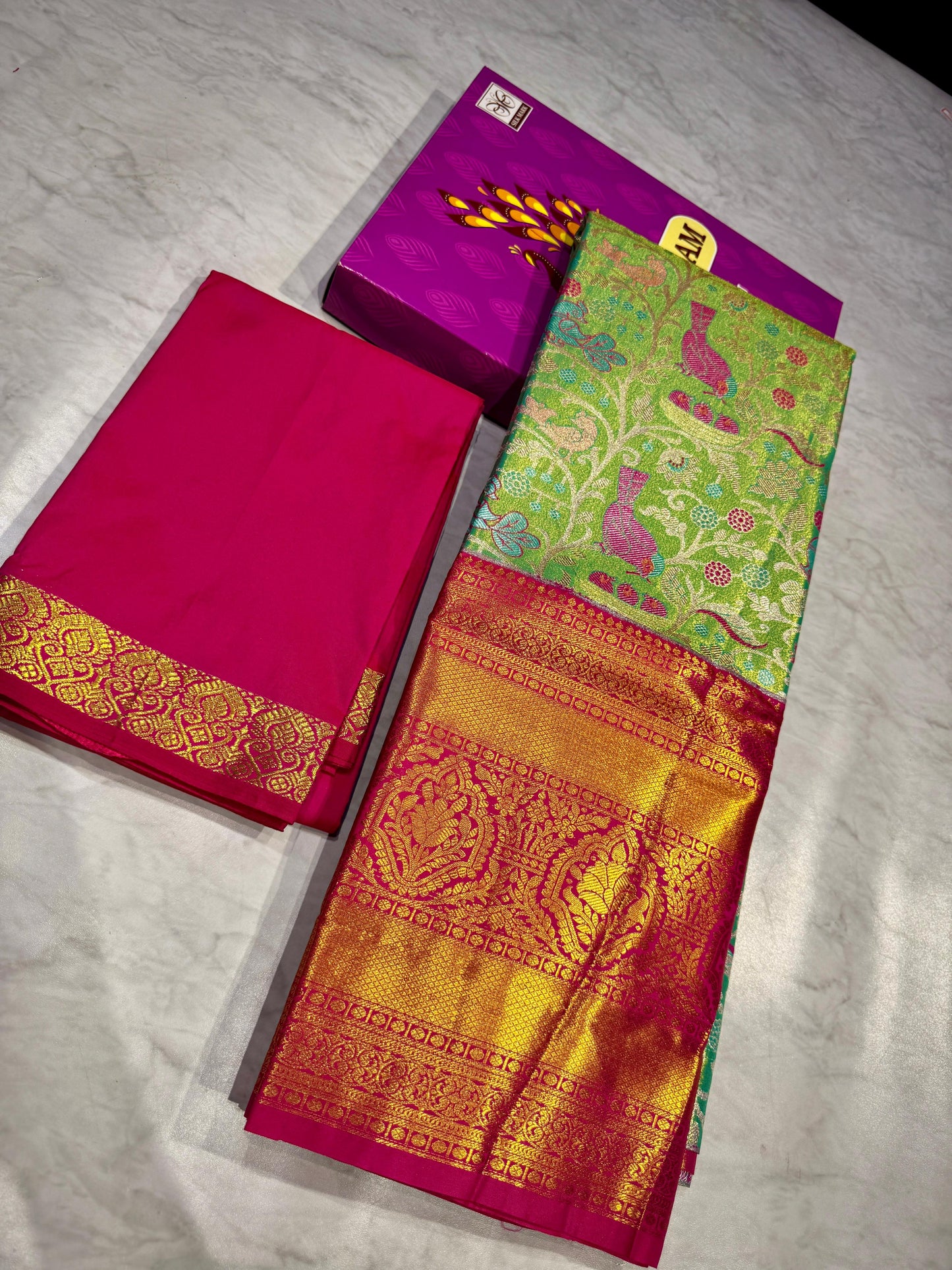 Adult Kanchi Pattu Lehenga Material
