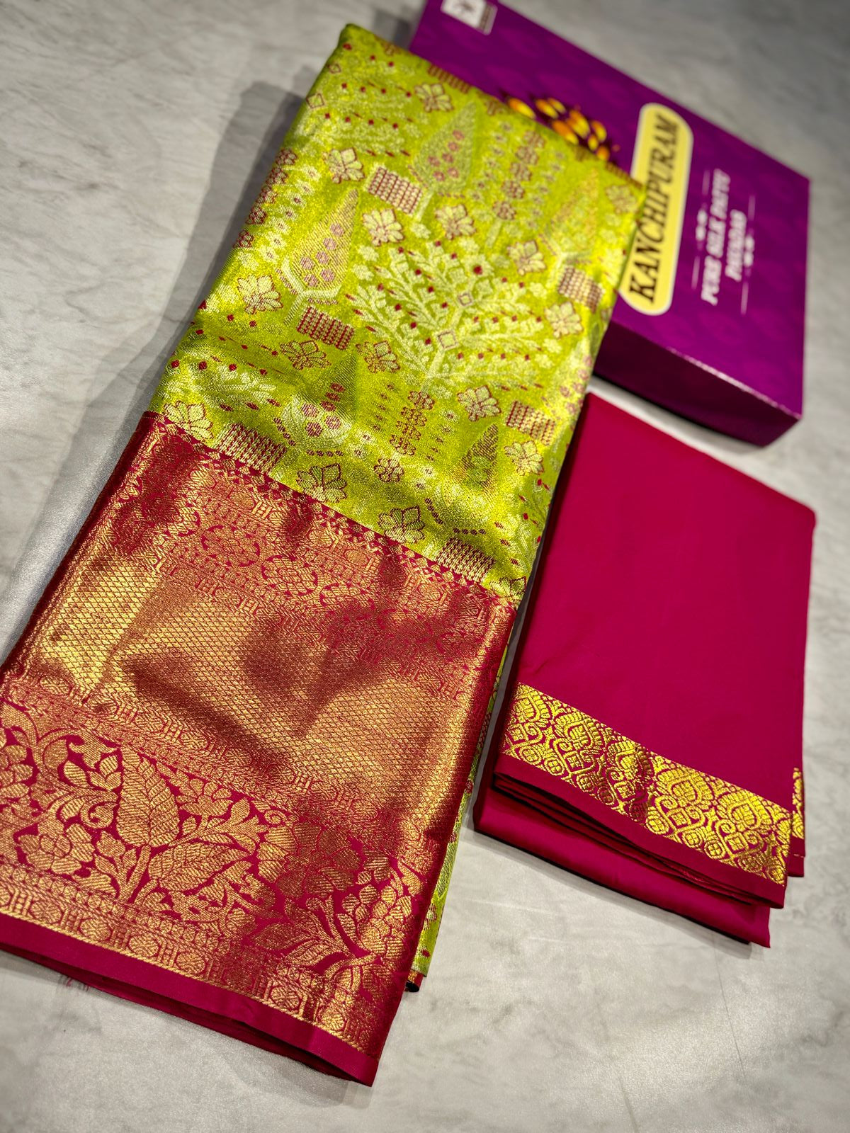 Adult Kanchi Pattu Lehenga Material