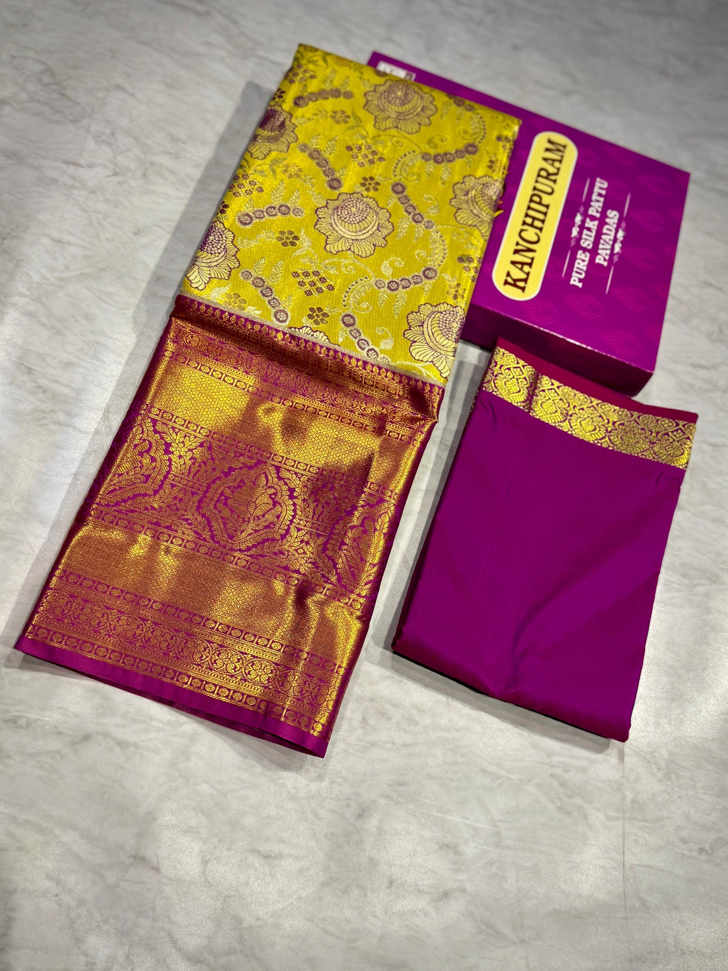 Adult Kanchi Pattu Lehenga Material