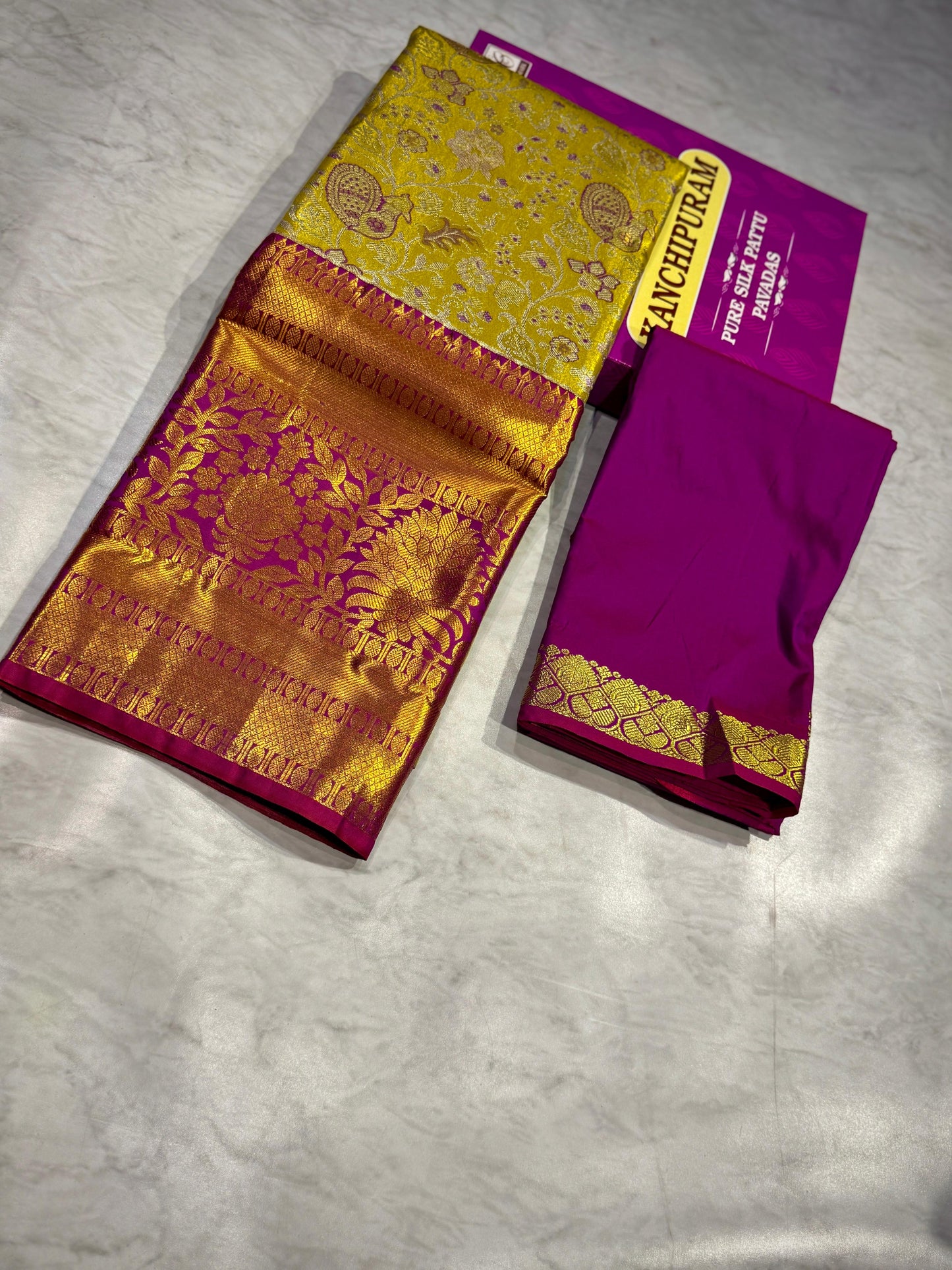 Adult Kanchi Pattu Lehenga Material