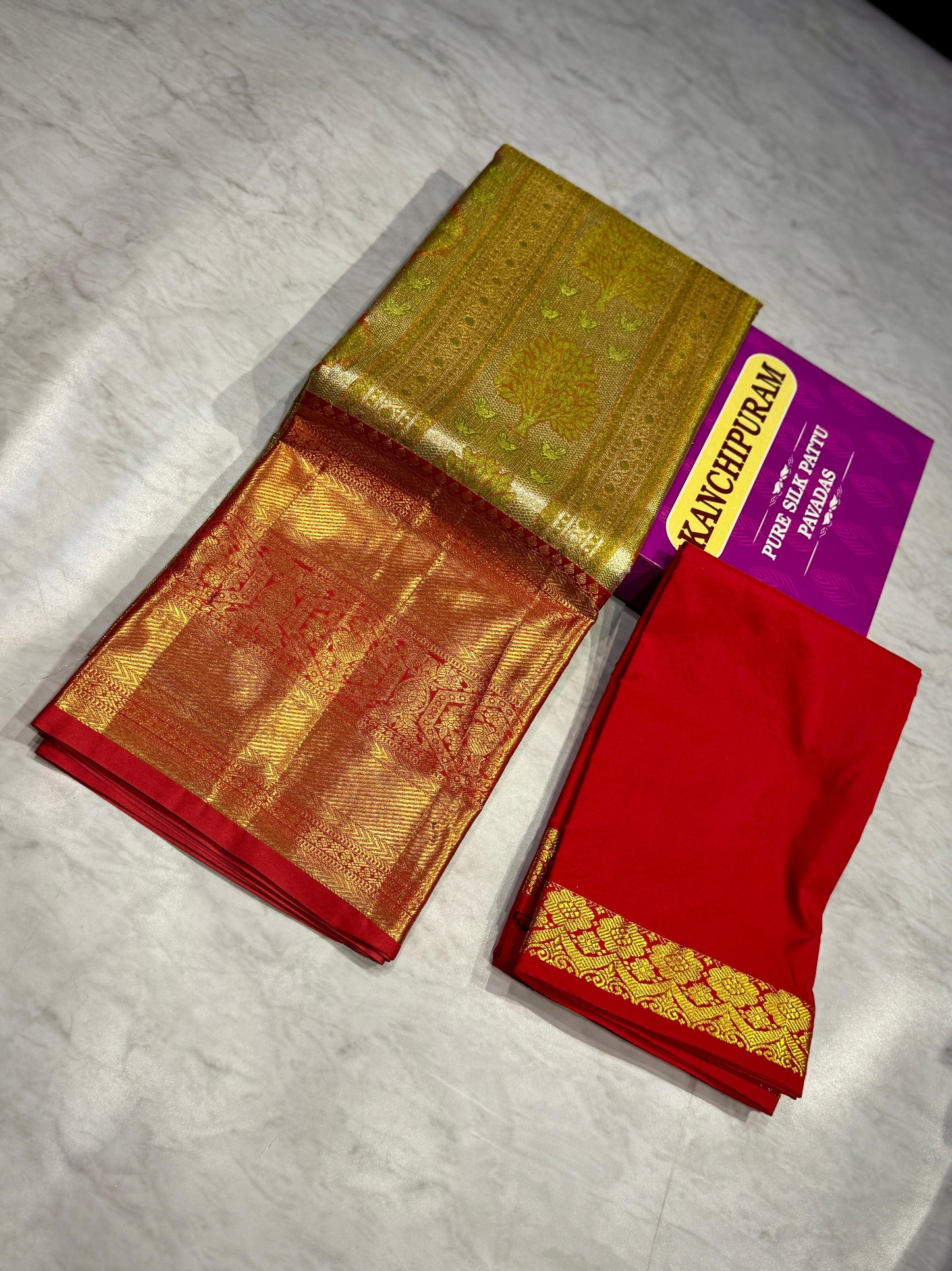 Adult Kanchi Pattu Lehenga Material