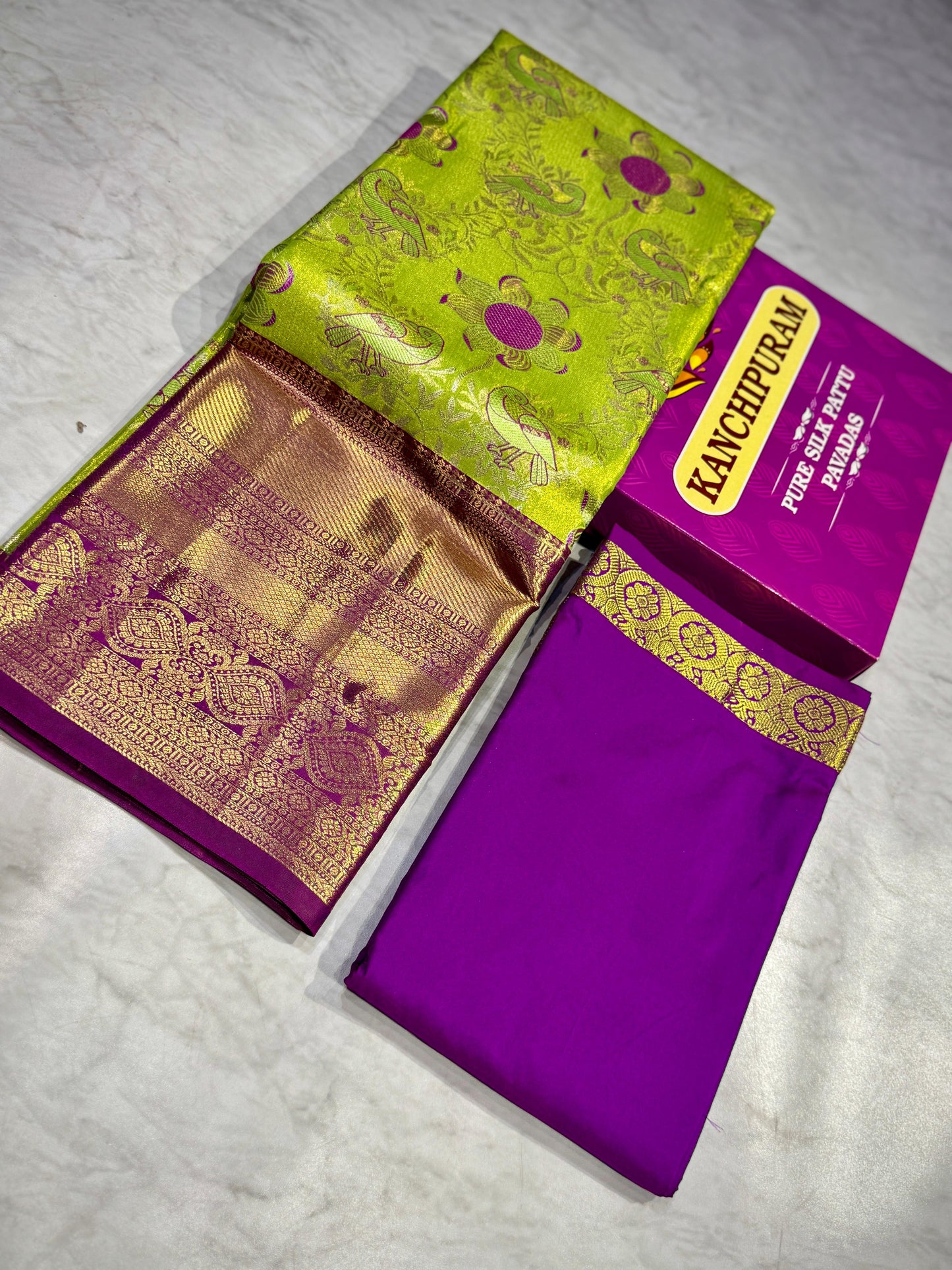 Adult Kanchi Pattu Lehenga Material