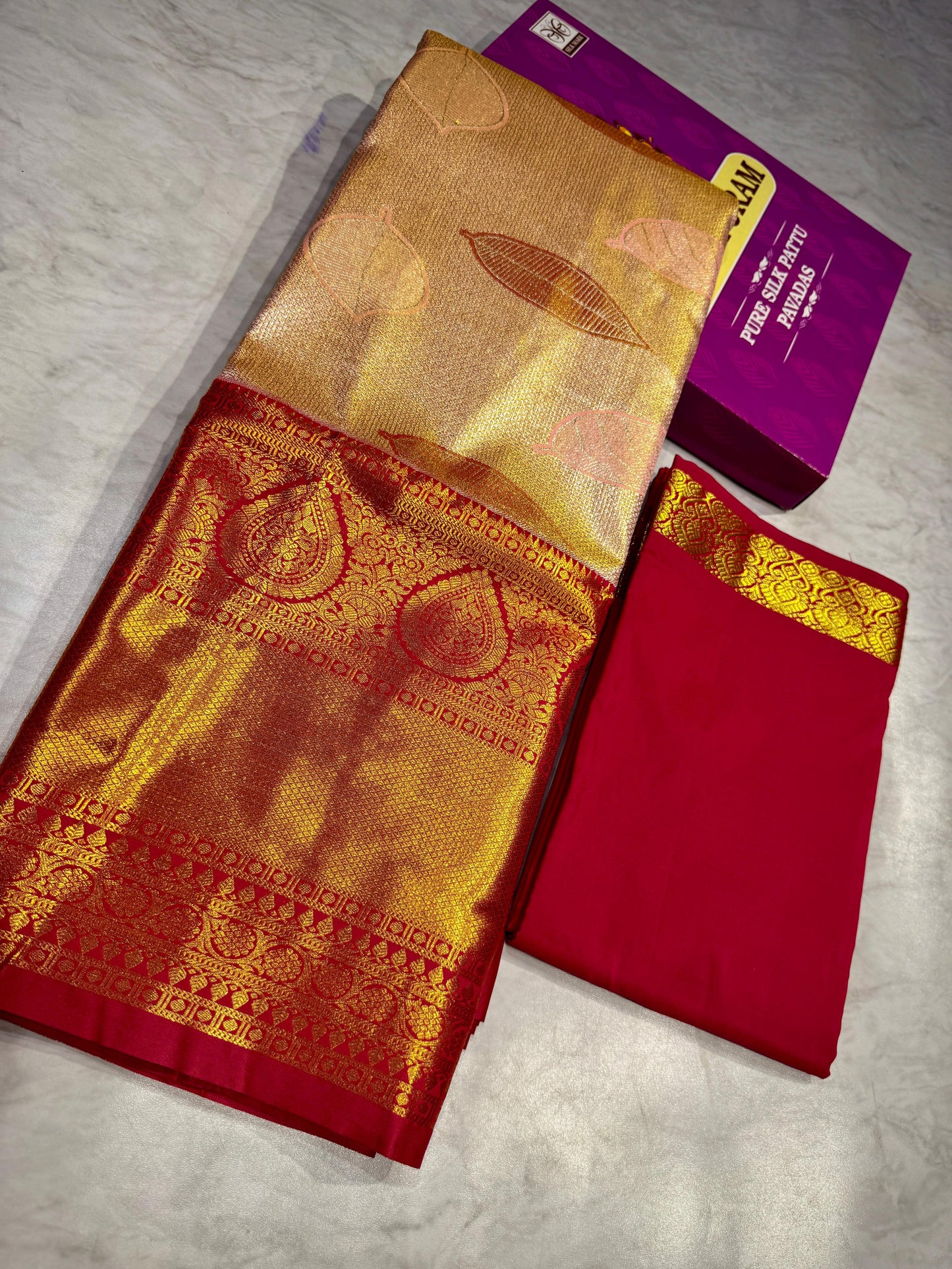 Adult Kanchi Pattu Lehenga Material