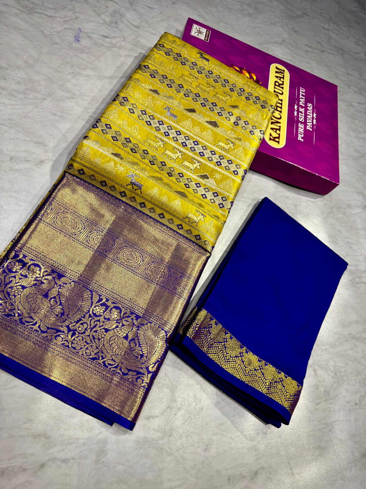 Adult Kanchi Pattu Lehenga Material