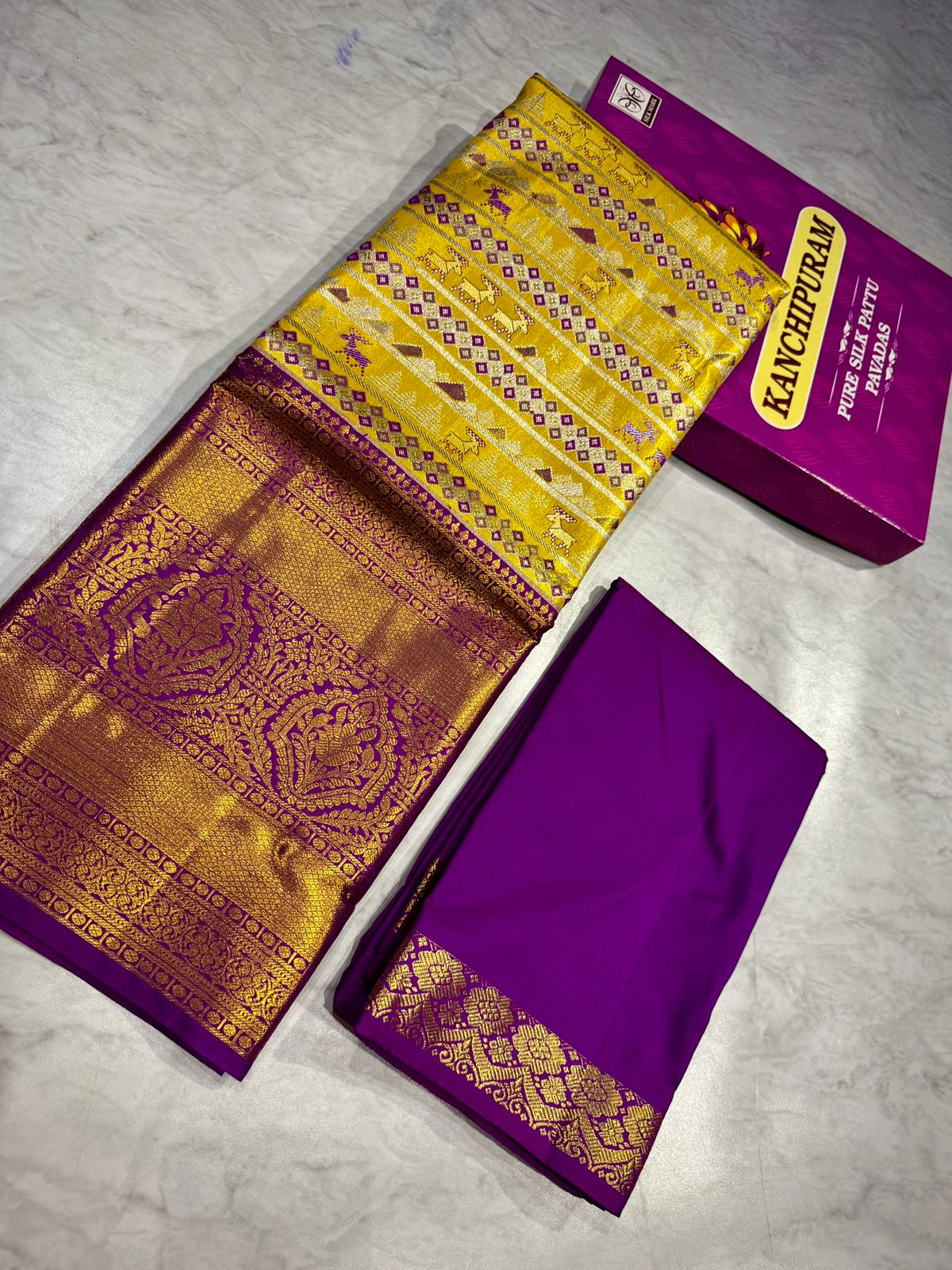 Adult Kanchi Pattu Lehenga Material