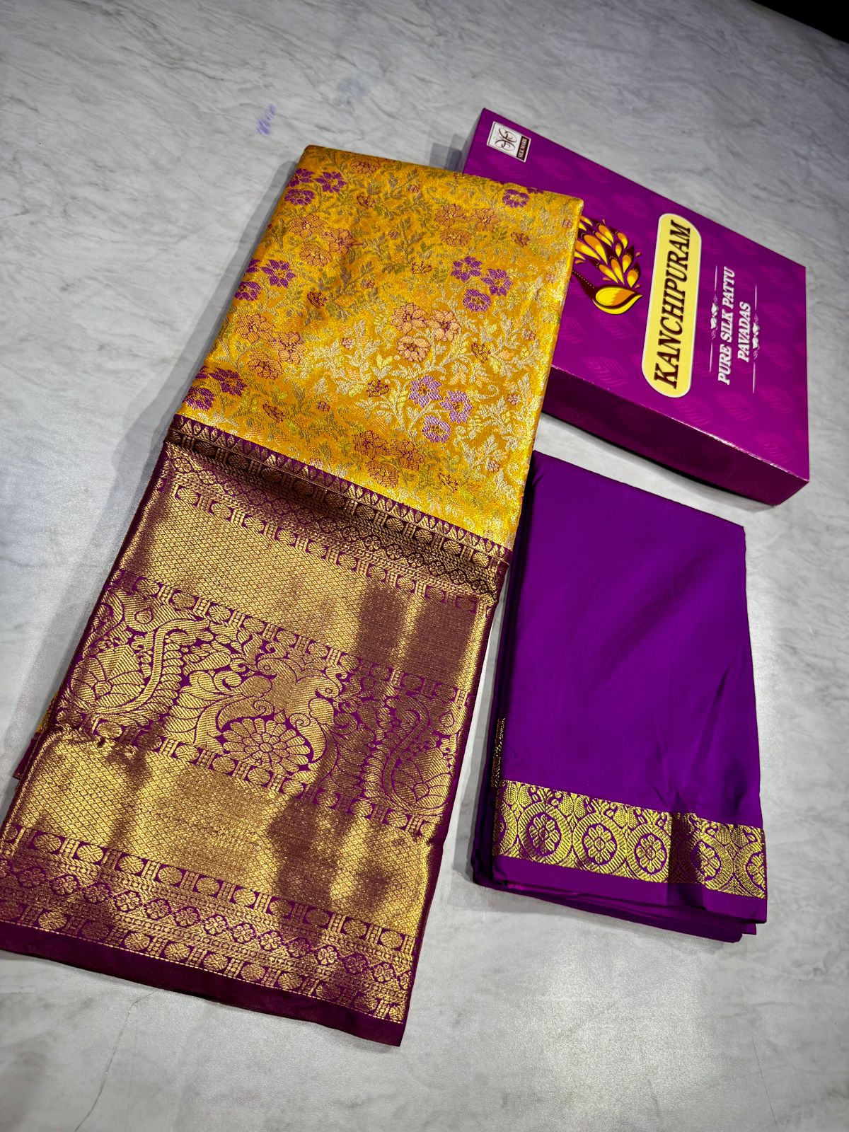 Adult Kanchi Pattu Lehenga Material