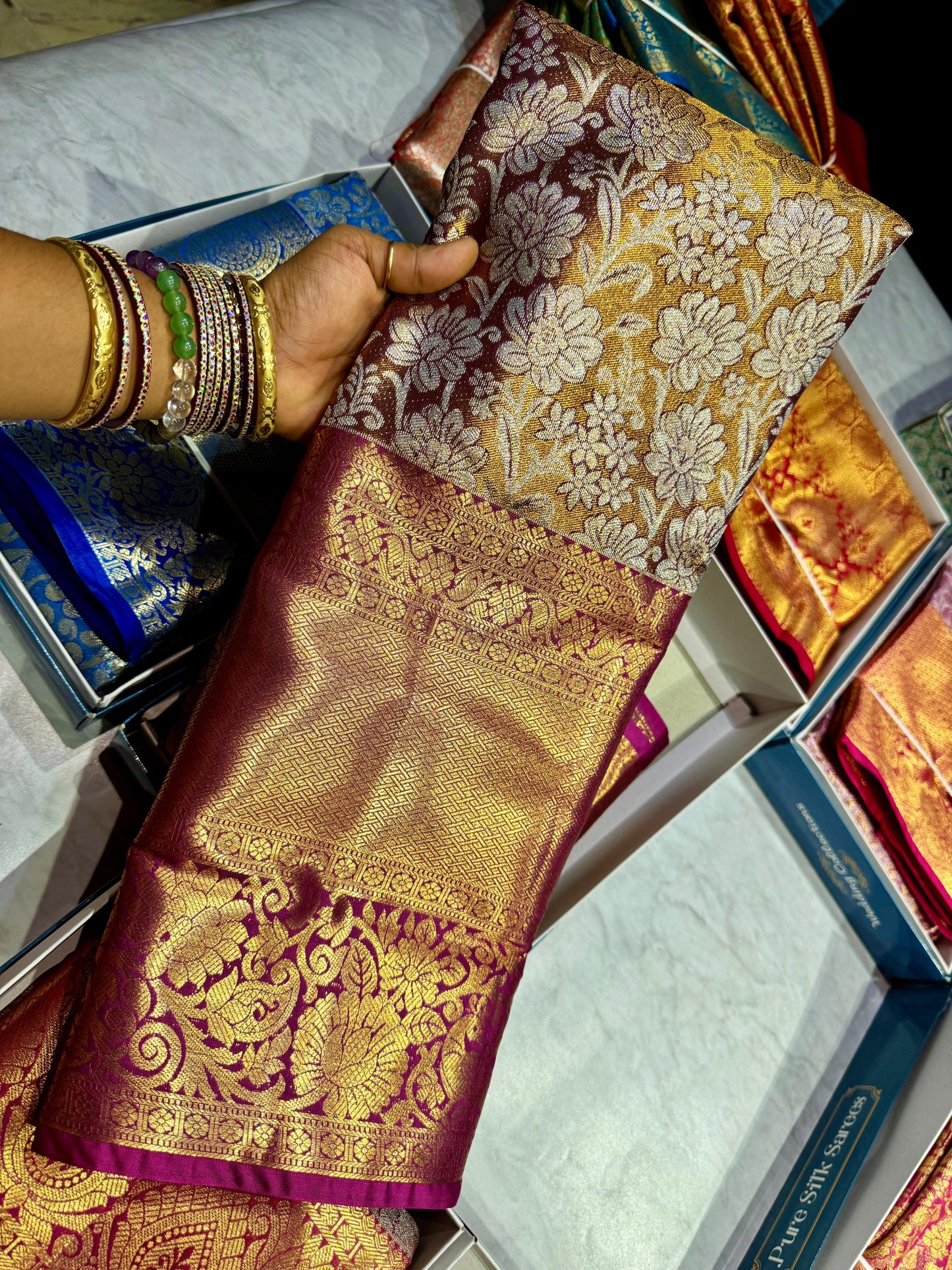 Kanchi Pattu Saree