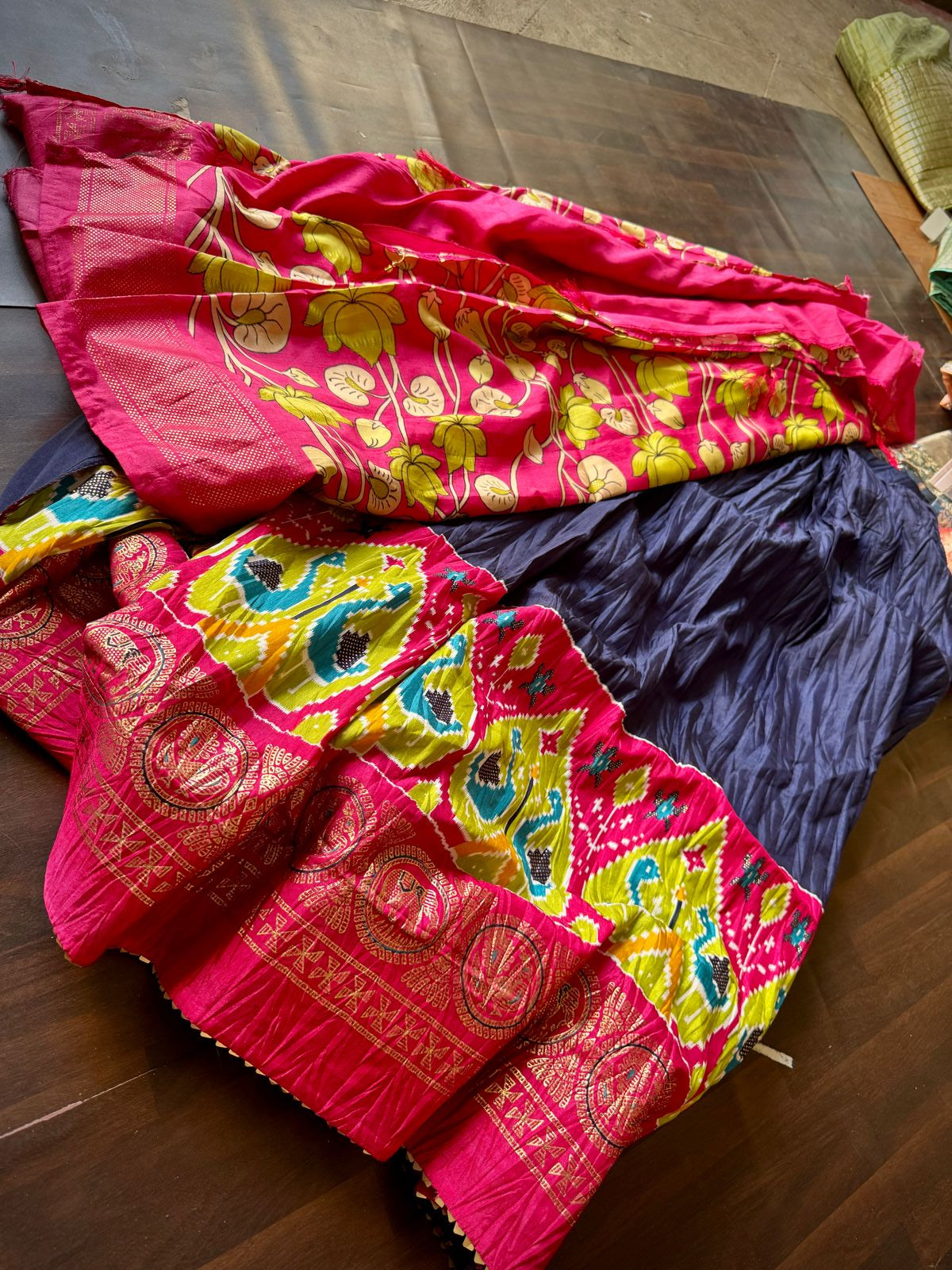 Semi Stiched Lehenga Discount Sale