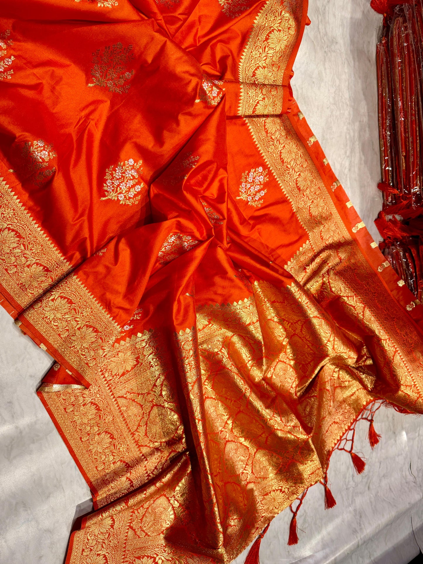 Mango Rawe Banarasi Saree