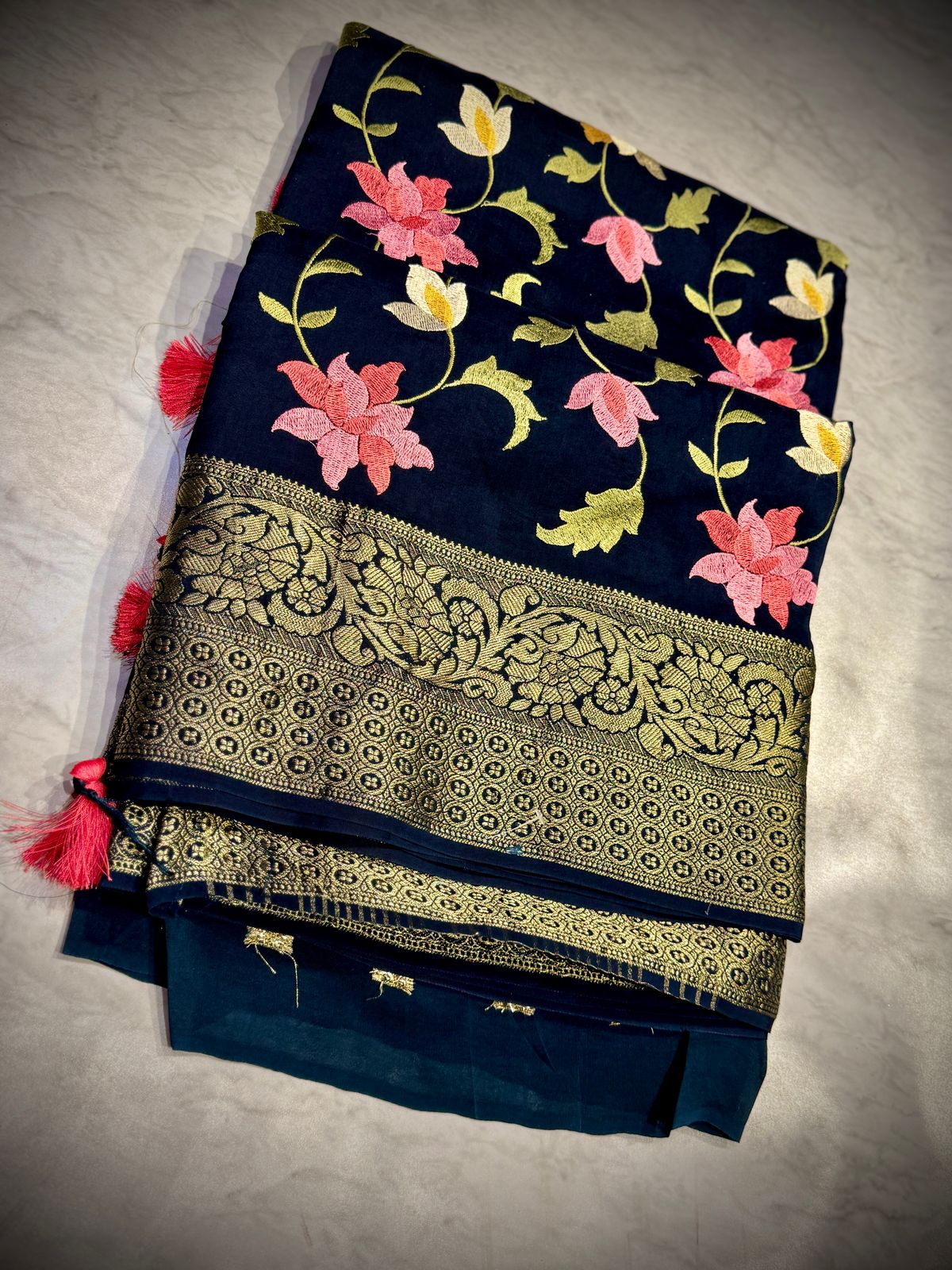 Moonga Silk Saree