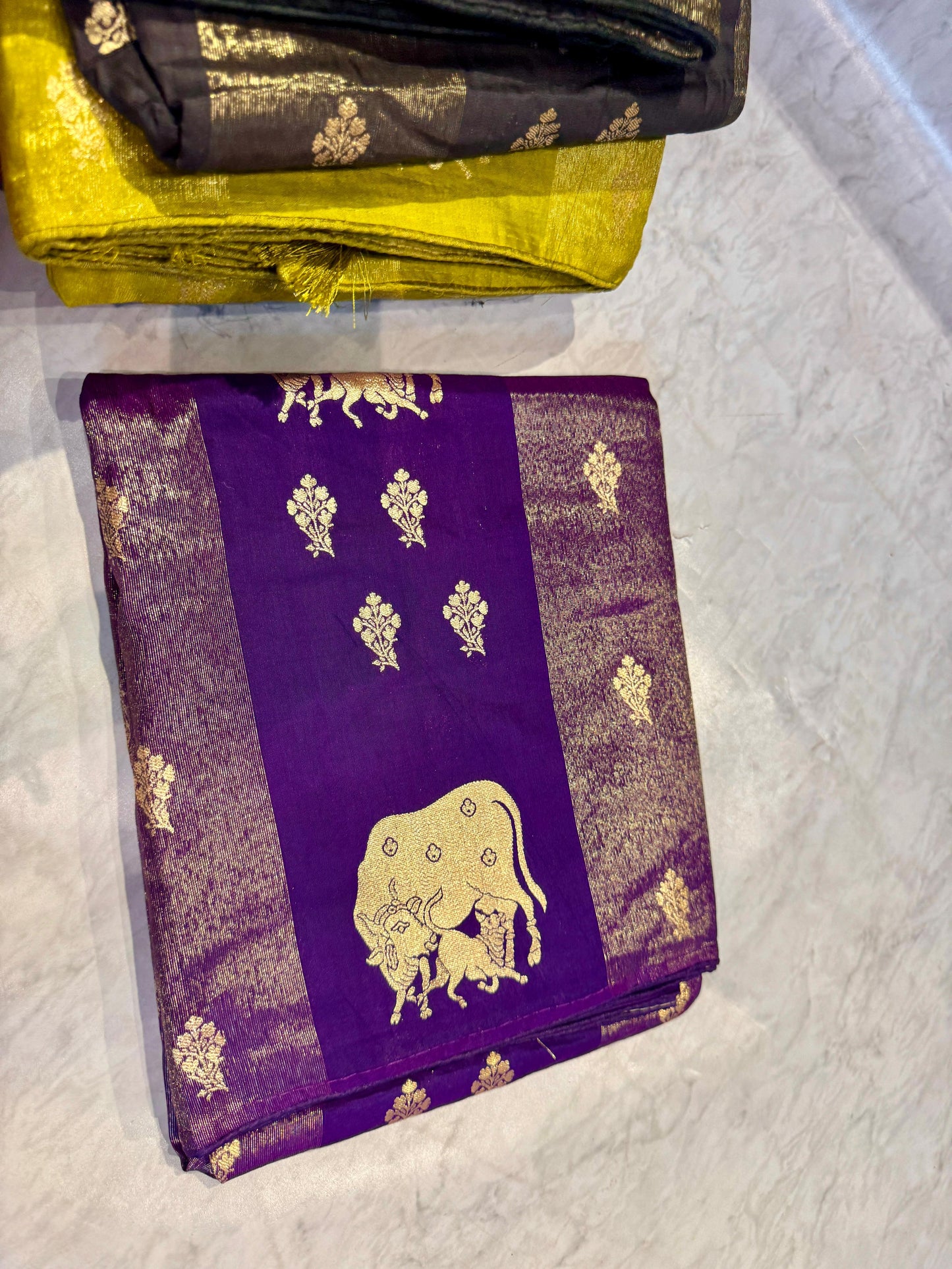Moonga Silk Saree