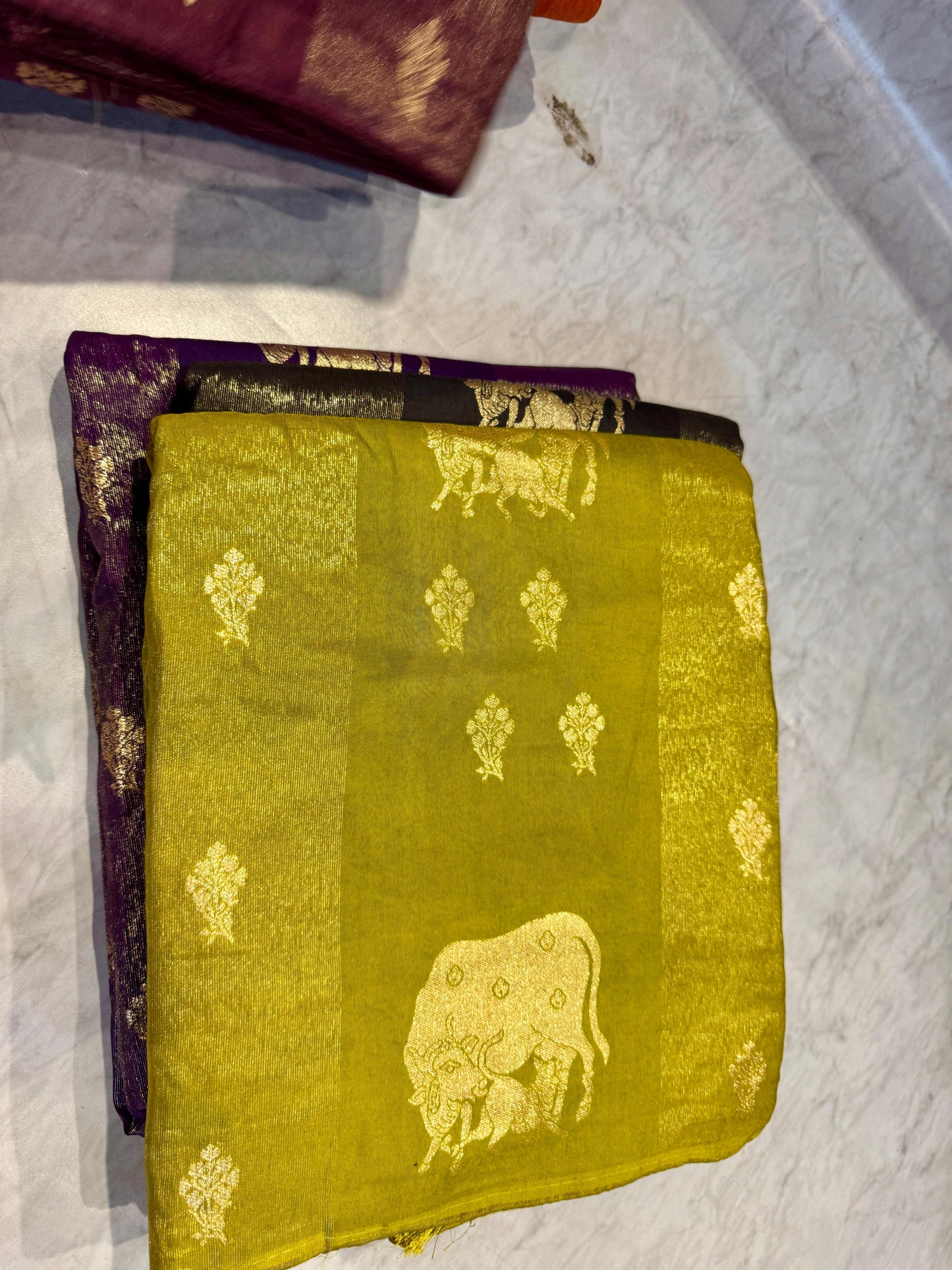 Moonga Silk Saree