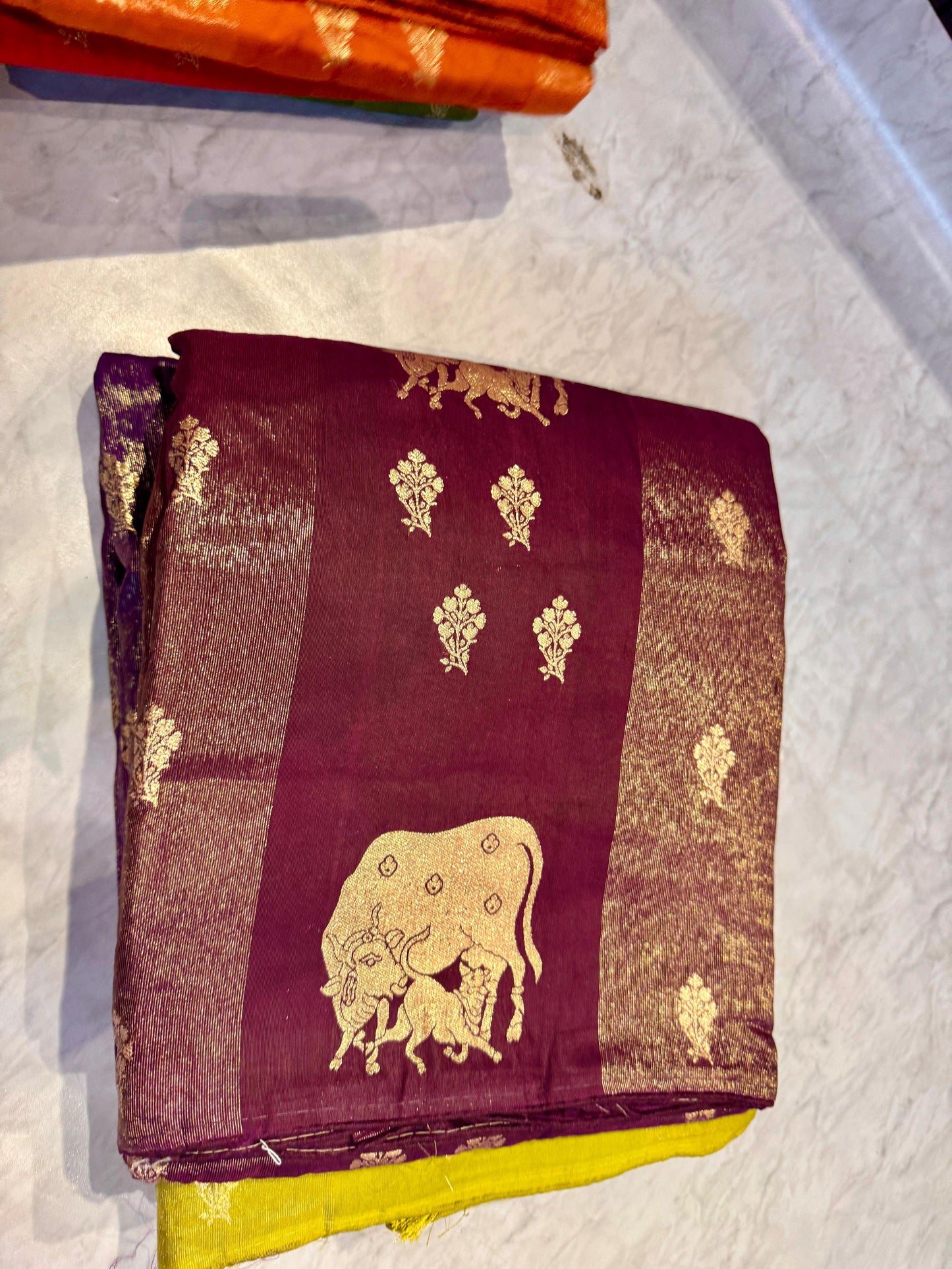 Moonga Silk Saree