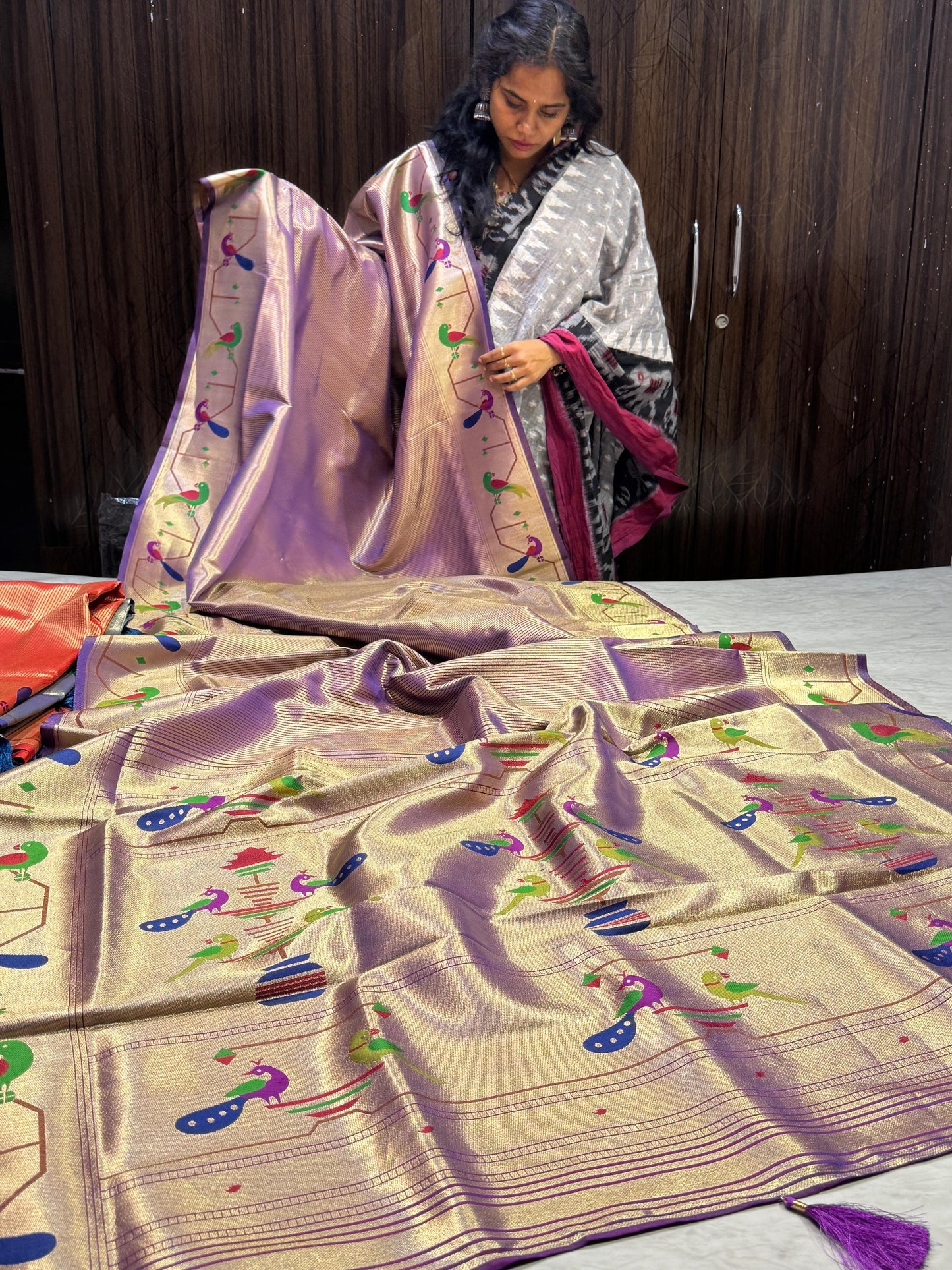 Paithani Pattu Saree