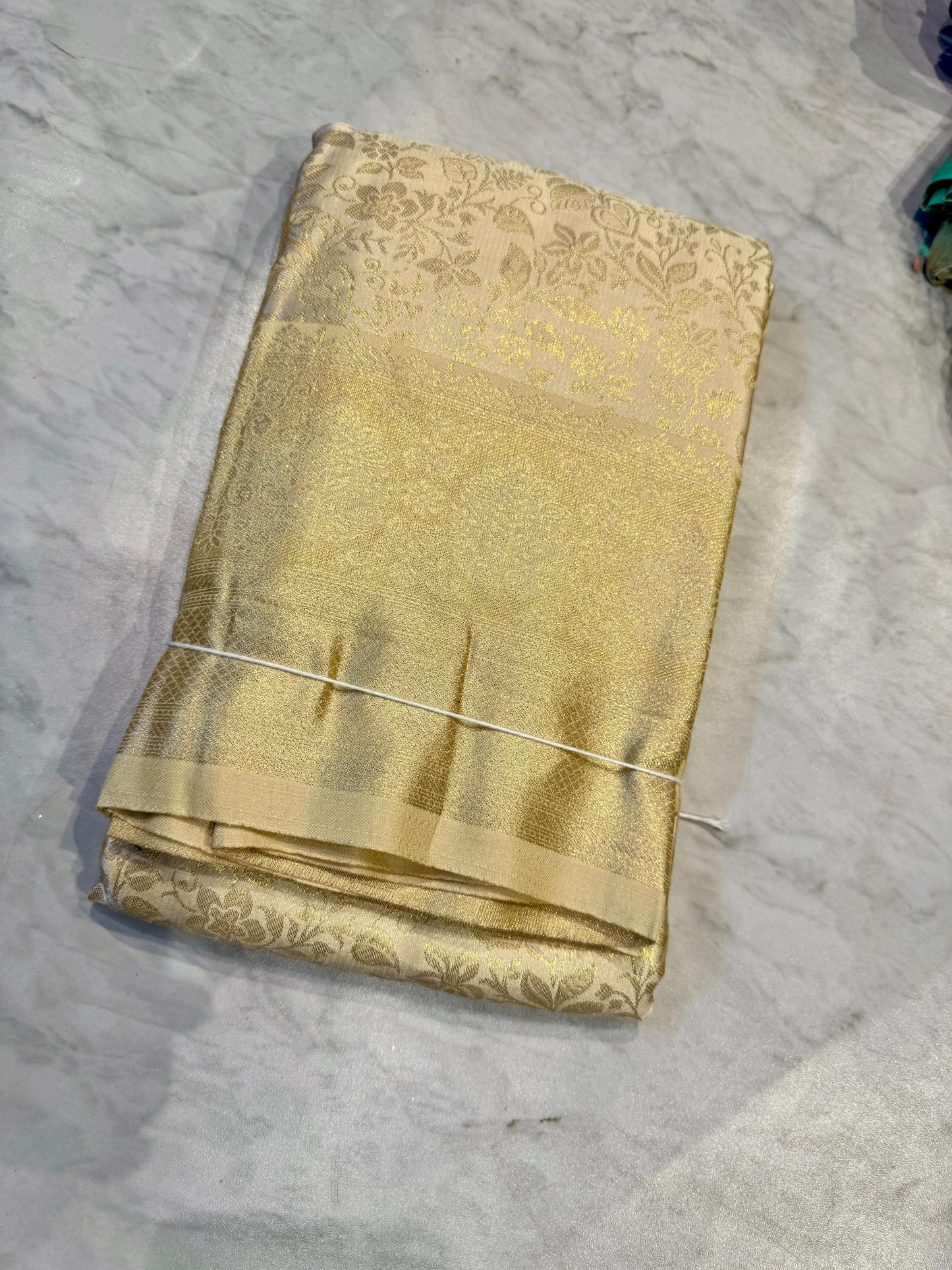 Pastel Pattu Saree
