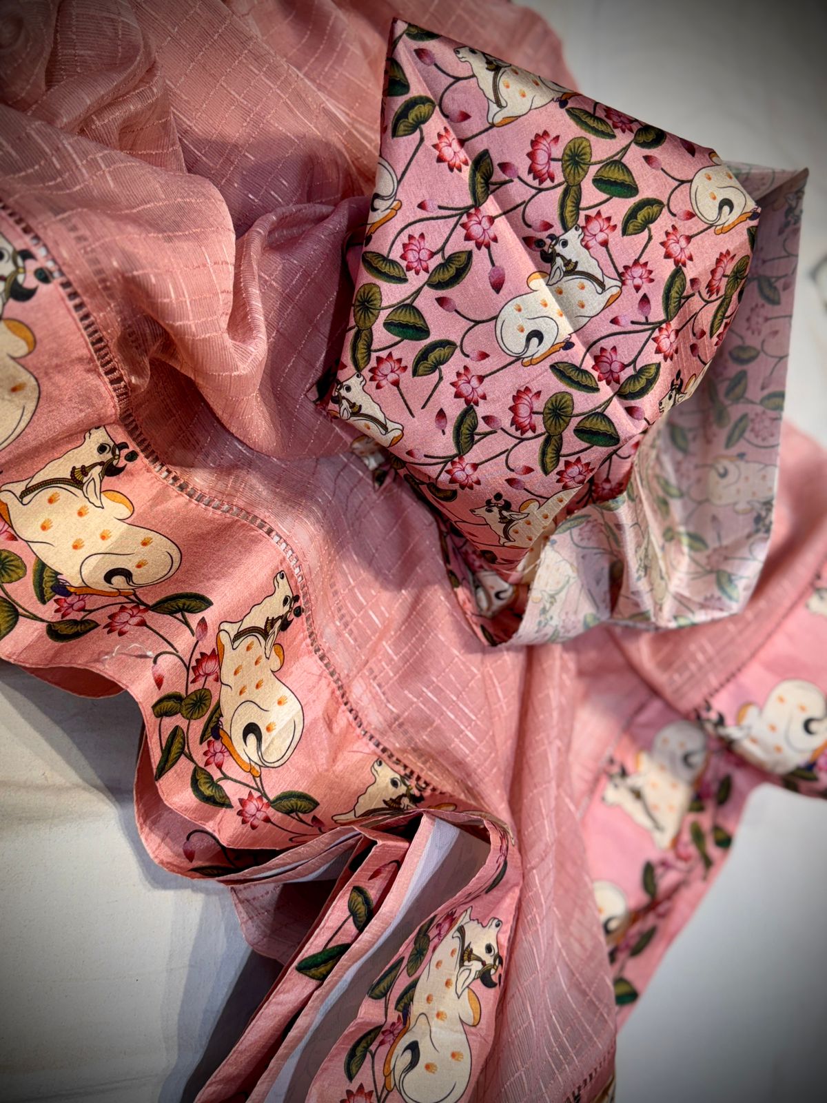 Pichwai Designer Saree