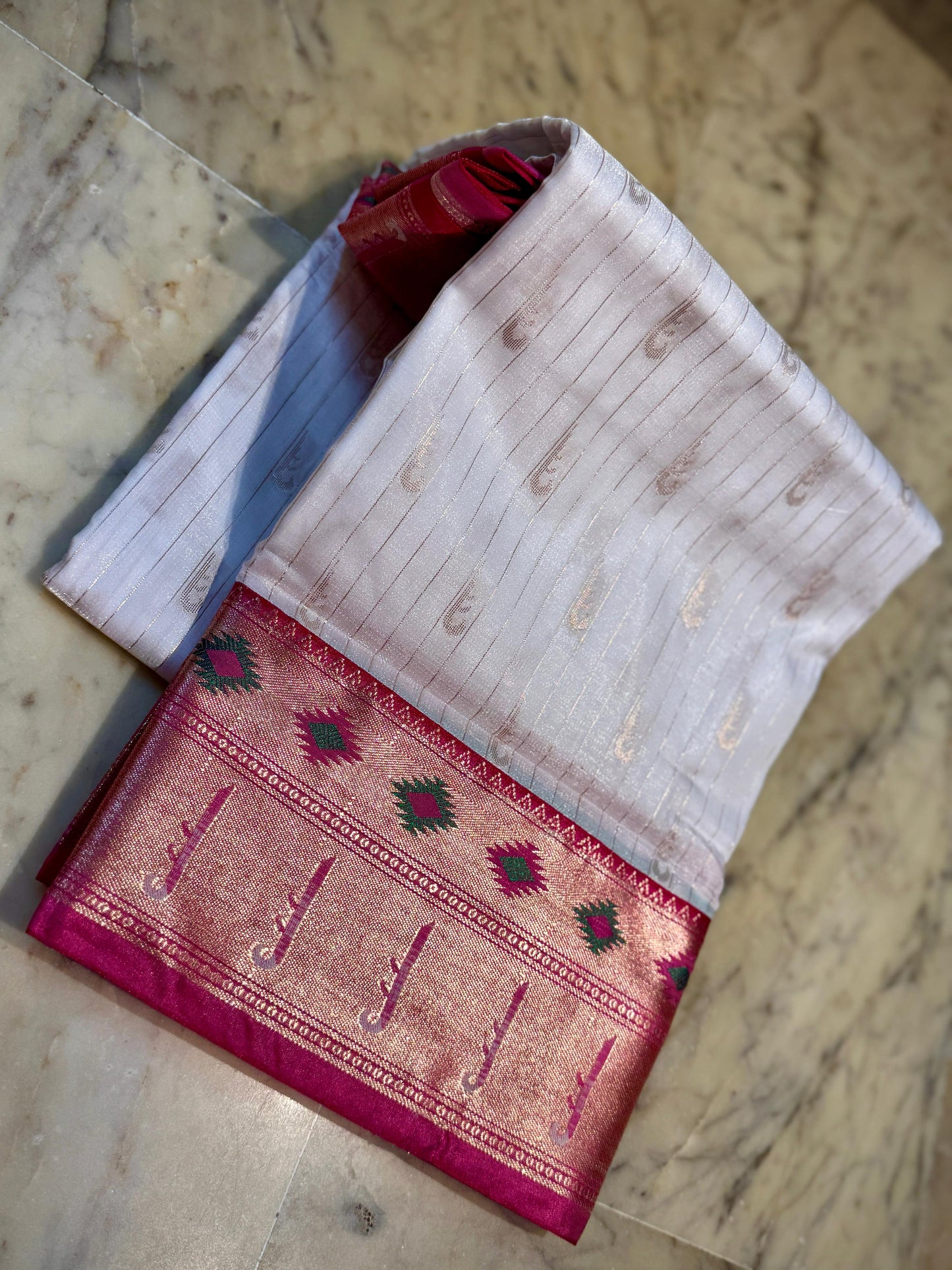 Semi Kanchi Pattu Saree