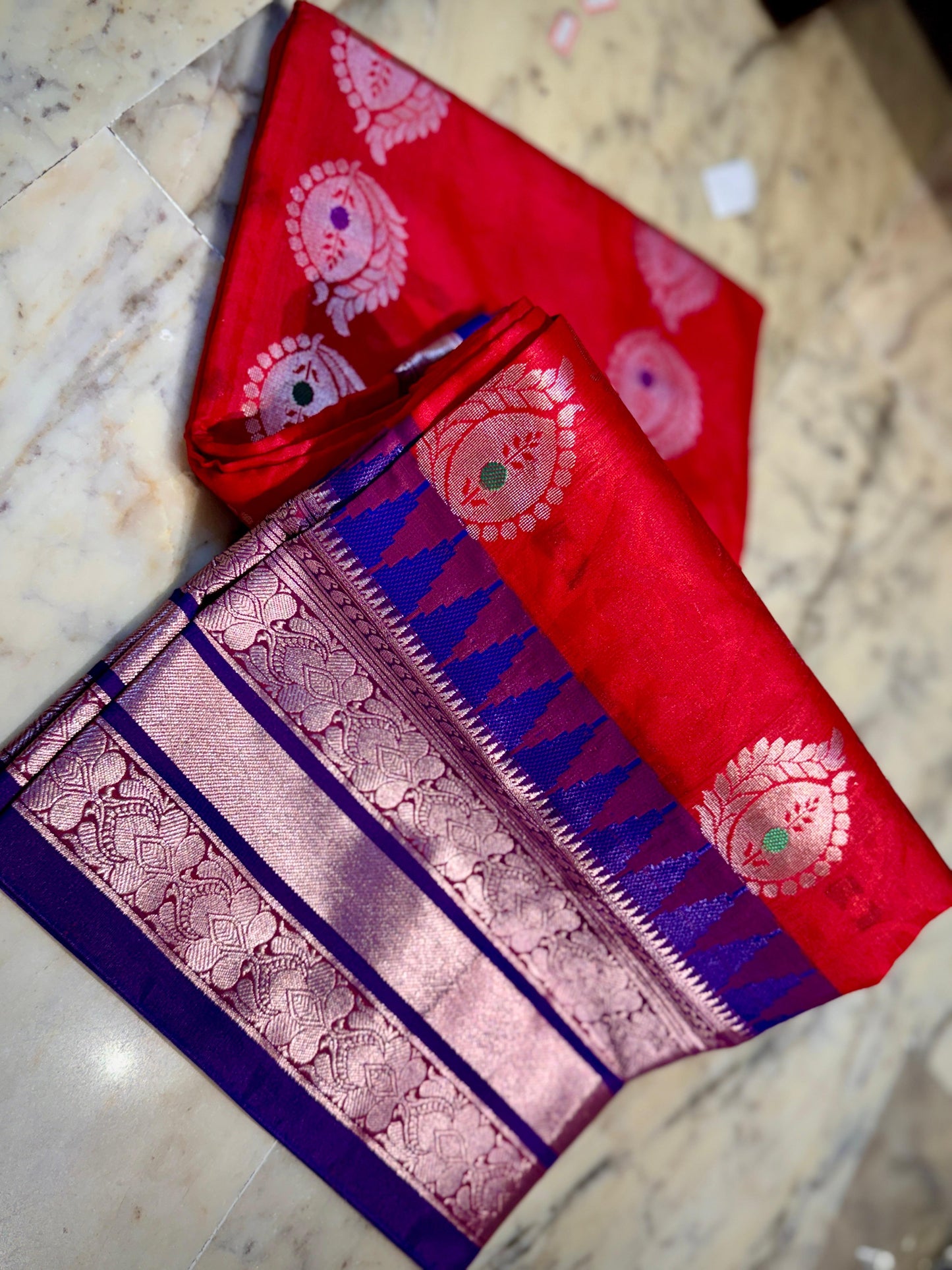 Semi Kanchi Pattu Saree