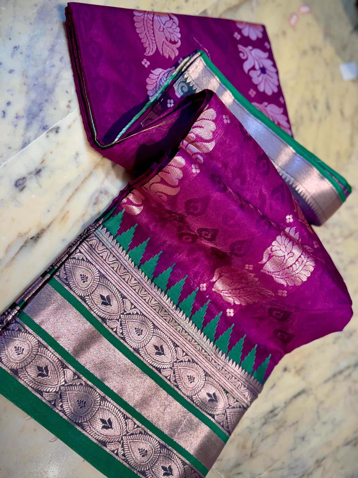 Semi Kanchi Pattu Saree