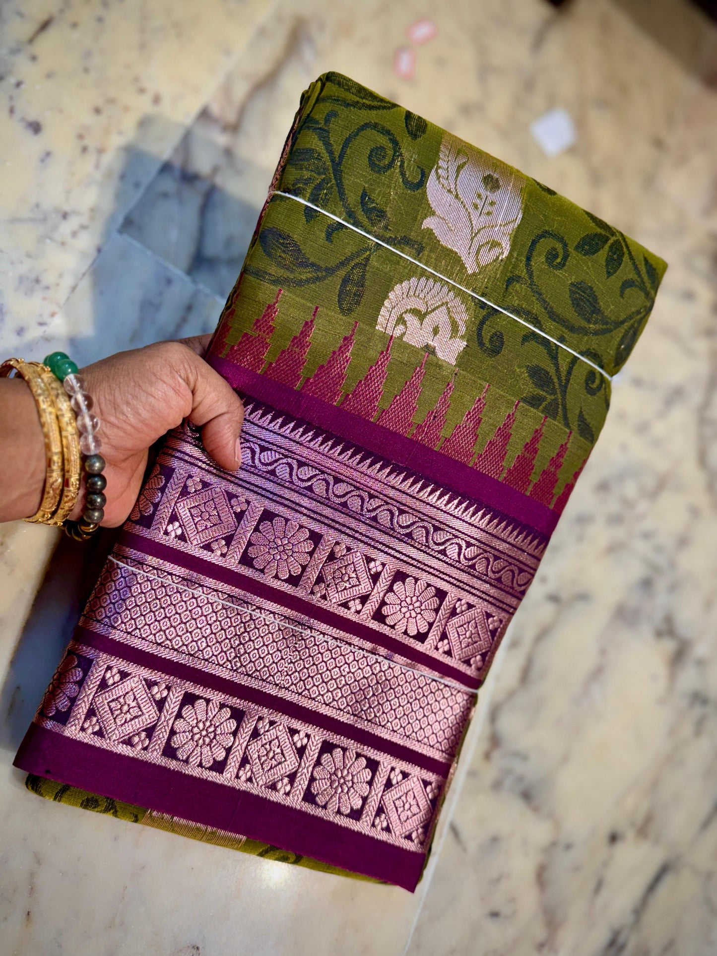 Semi Kanchi Pattu Saree