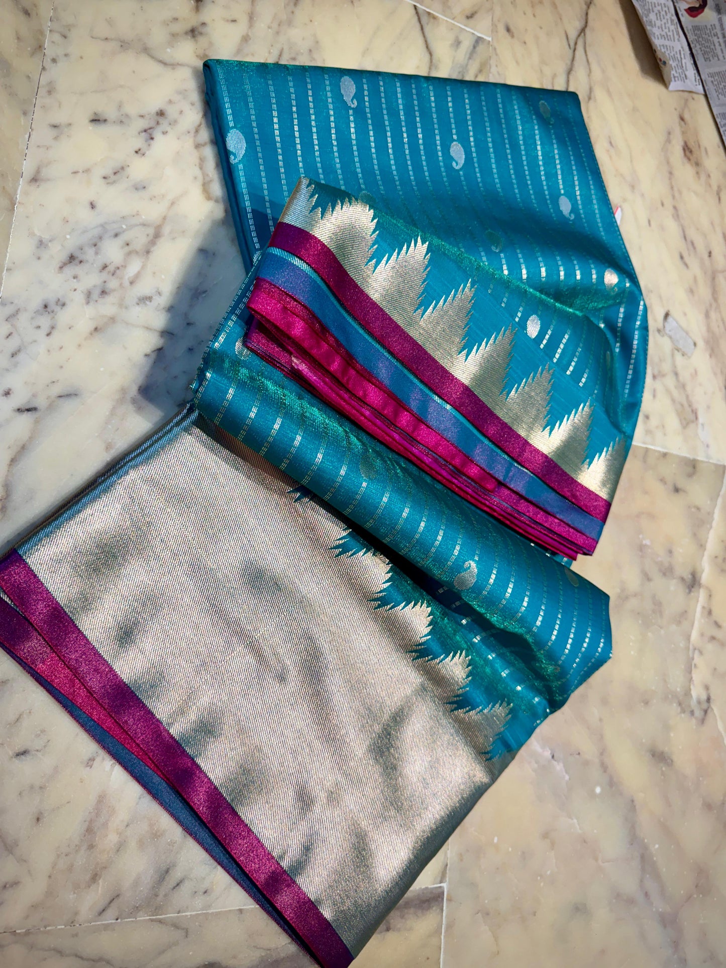 Semi Kanchi Pattu Saree