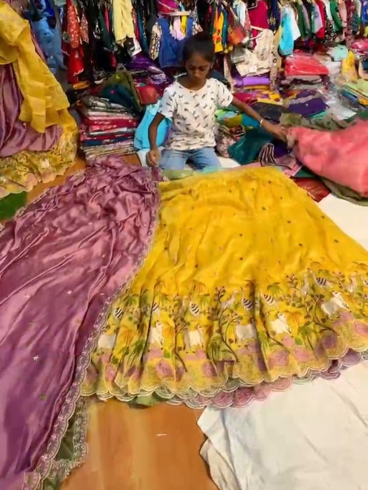 Semi Stitched Lehenga