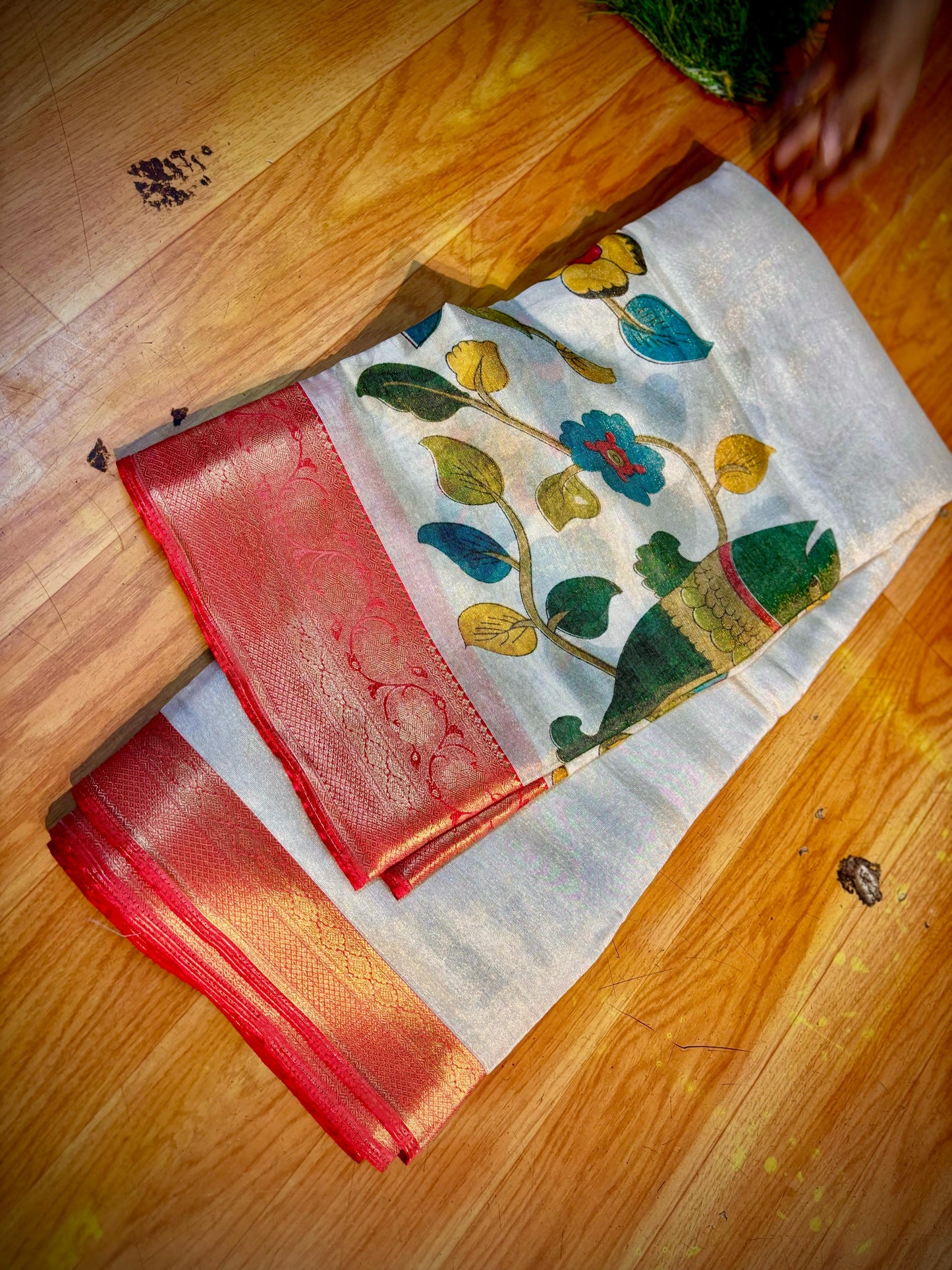 Tissue Kanchi Pattu Sarees