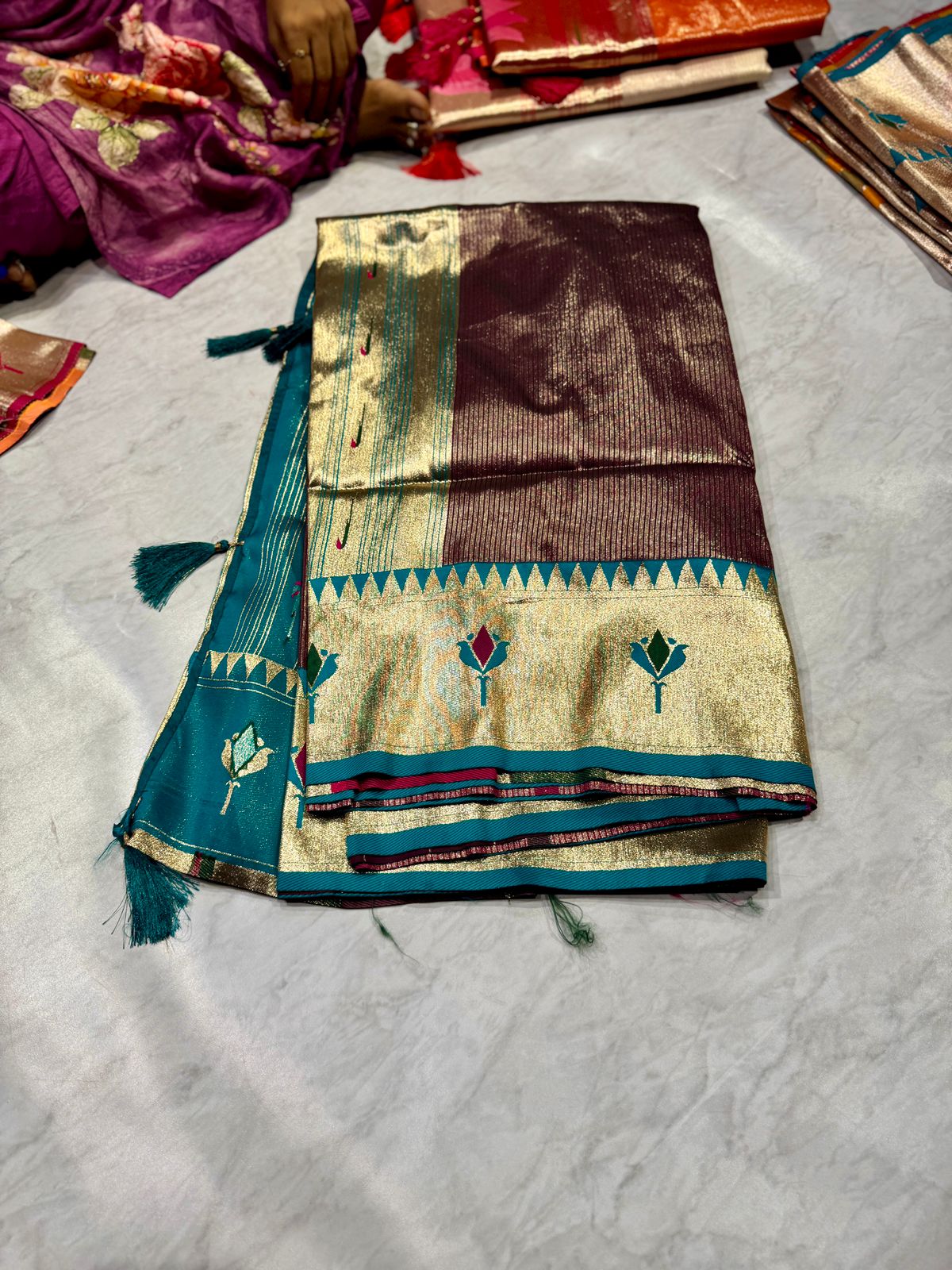 Tissue Kota Silk Saree