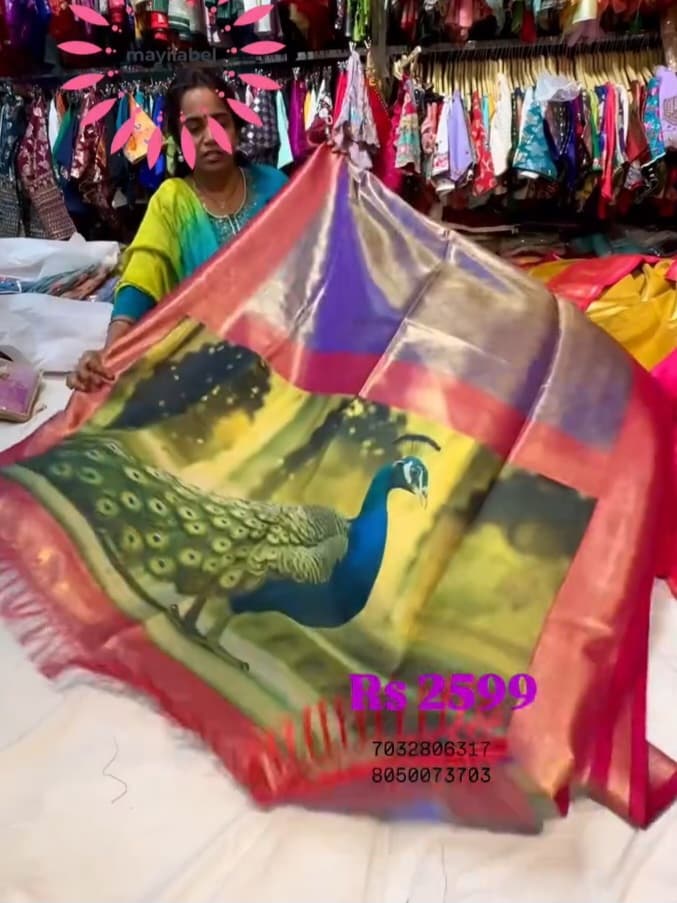 Tissue Kanchi Pattu Sarees
Saree
Budget Saree
Nice Saree
Gift for Mother Present for Mother
Gift for mom Present for Mom
Gift for Gf Present for Gf