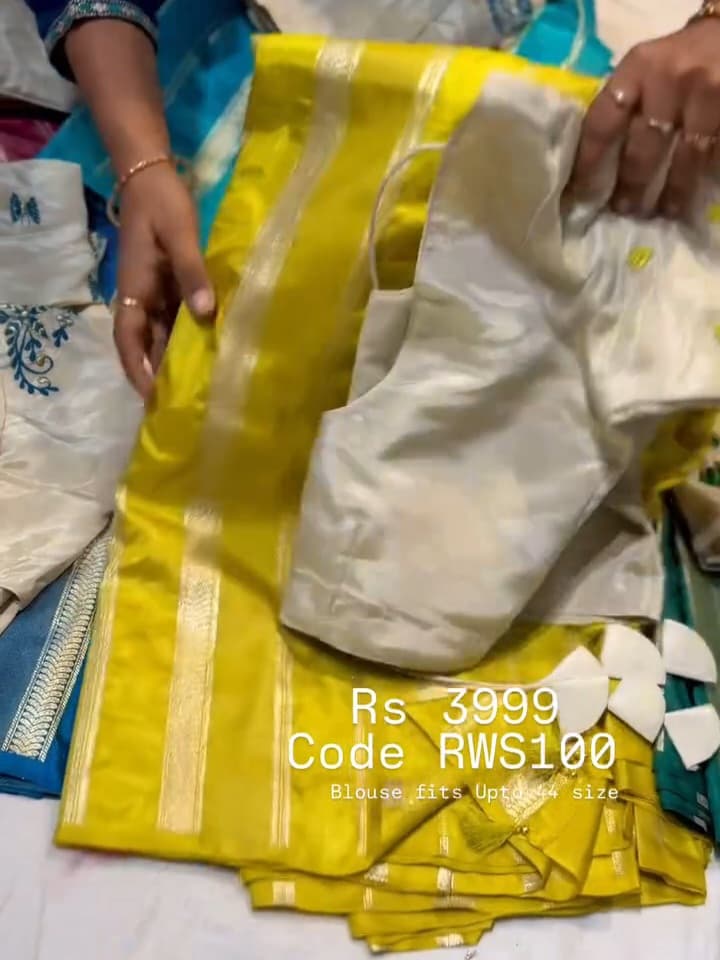 Tussar Dupion Silk Saree With Designer Blouse