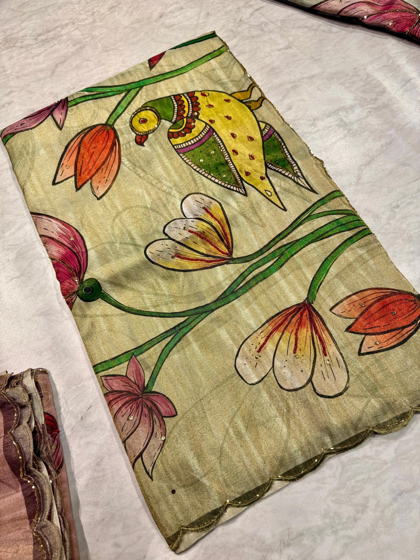 Tussar Saree