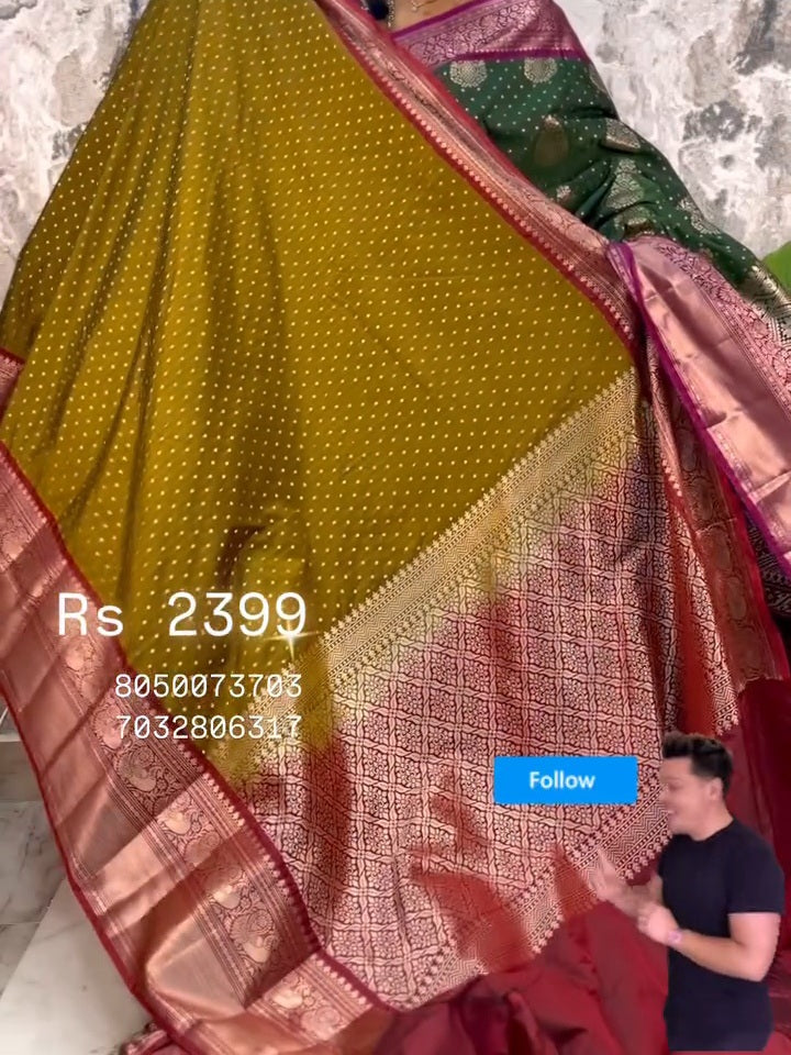 Kanchi Banarasi Pattu Saree
