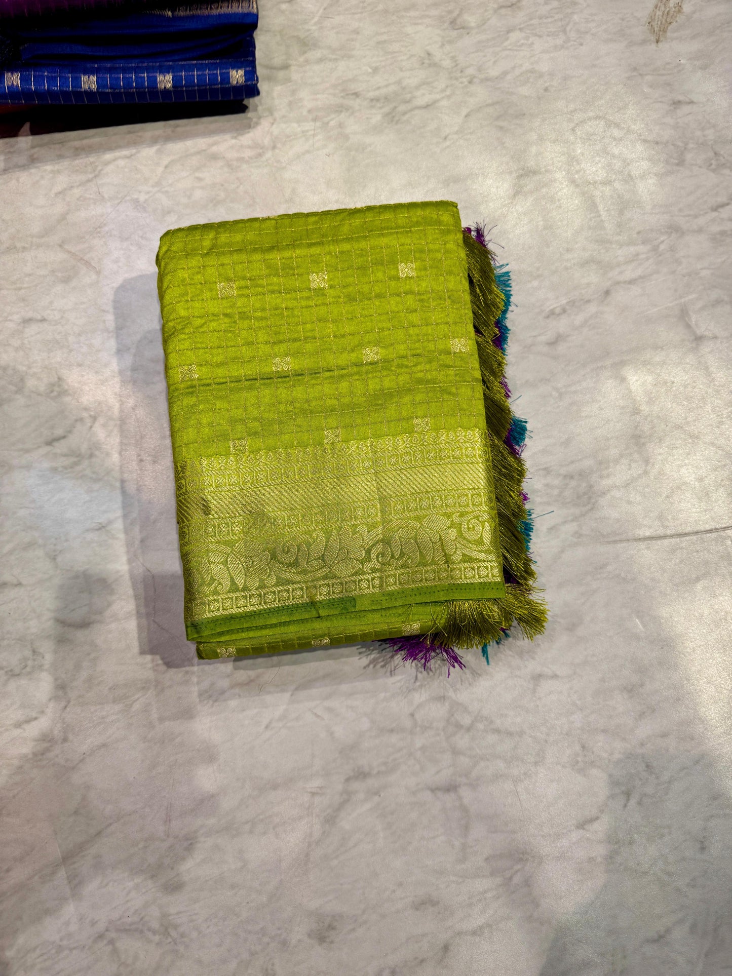 Kanchi Gadwal Silk Saree