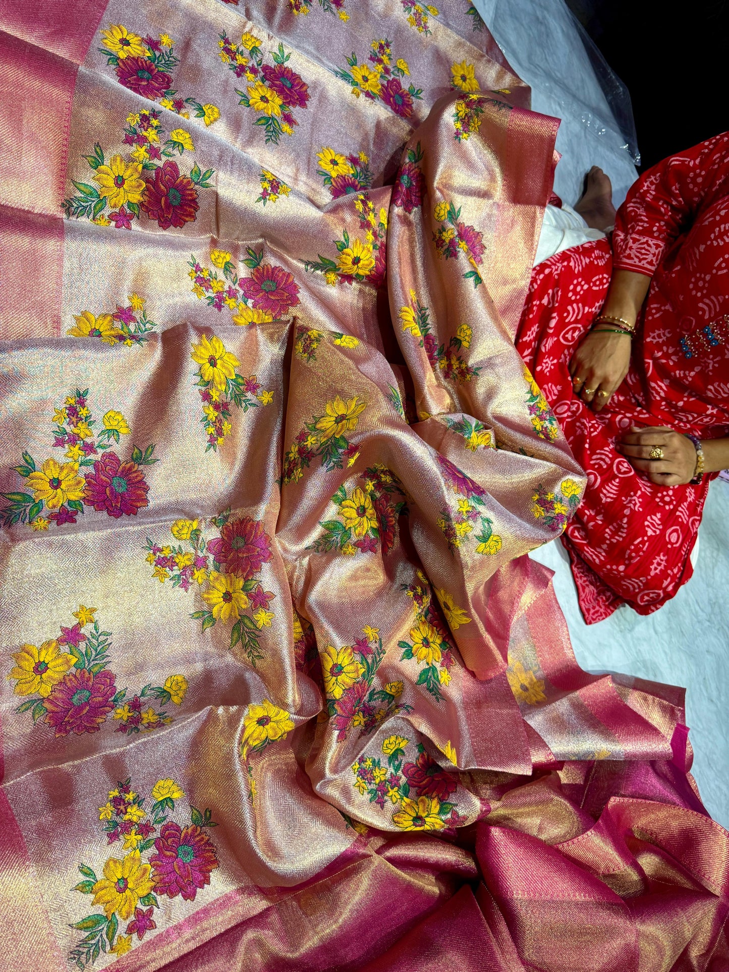 Kanchi Tissue Saree