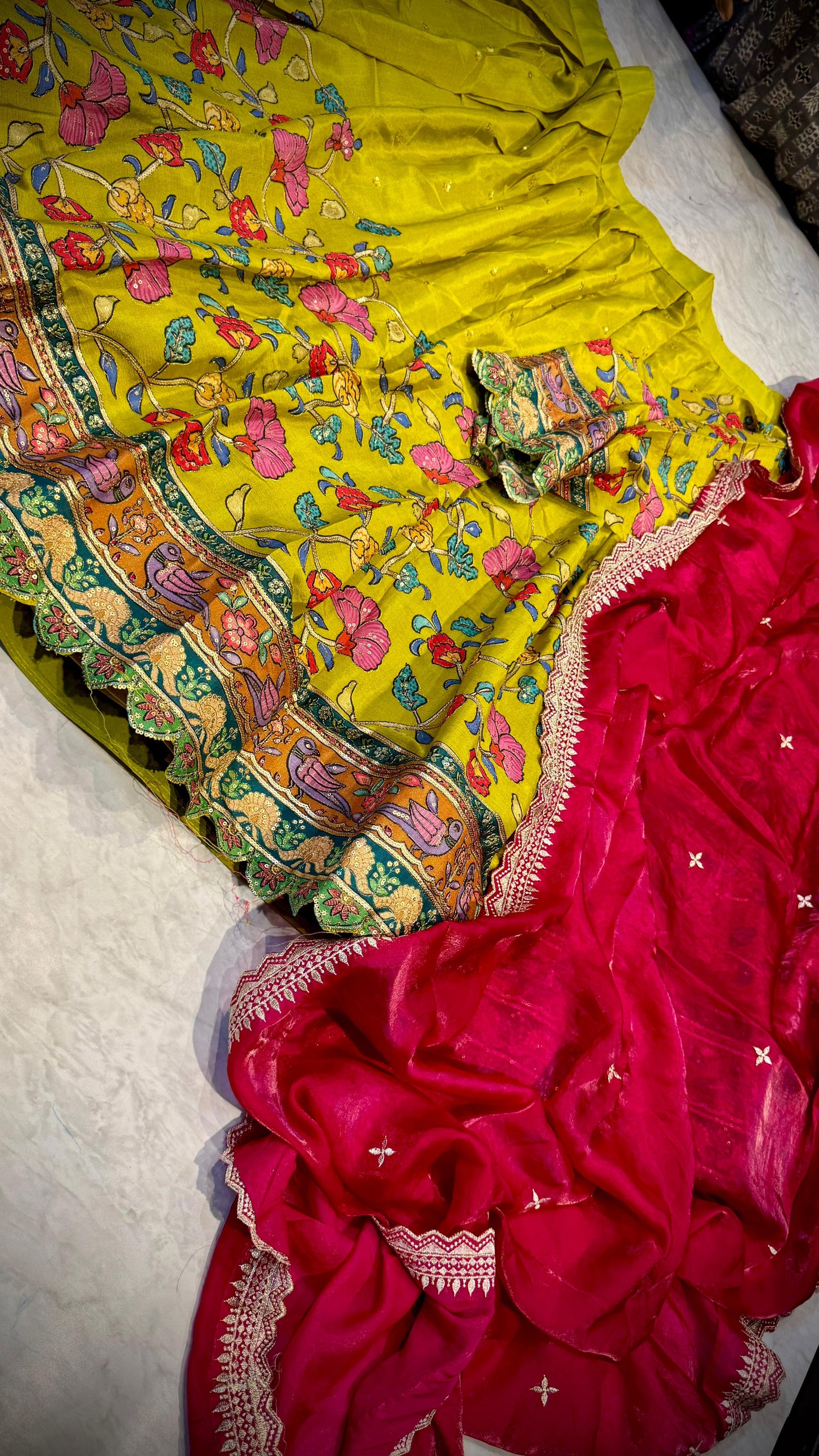 Semi Stitched Lehenga