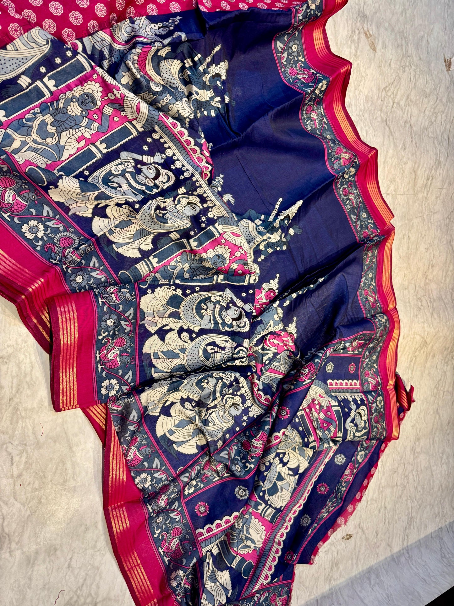 Maheshwari Silk Saree
