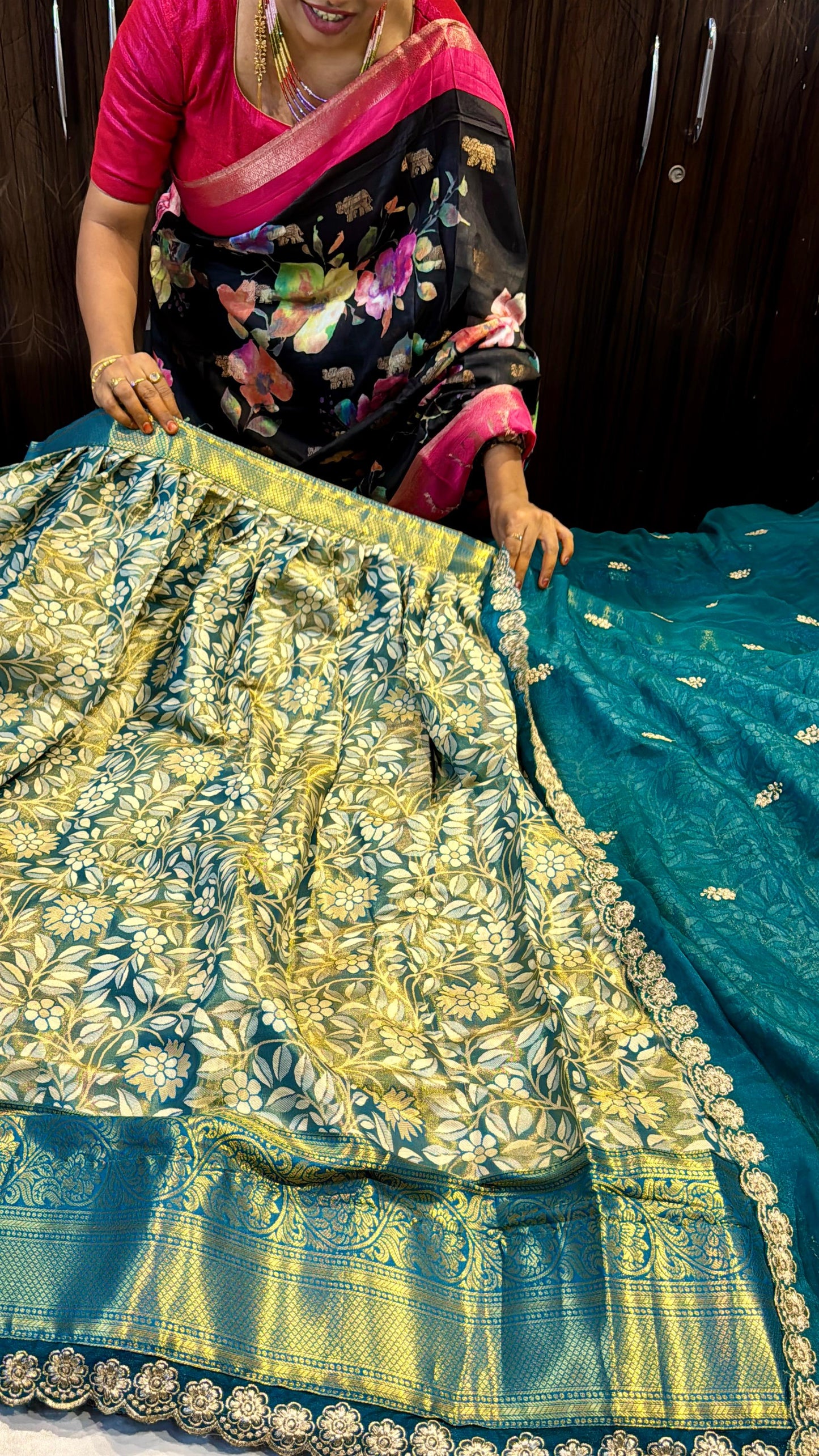 Semi Stitched Lehenga