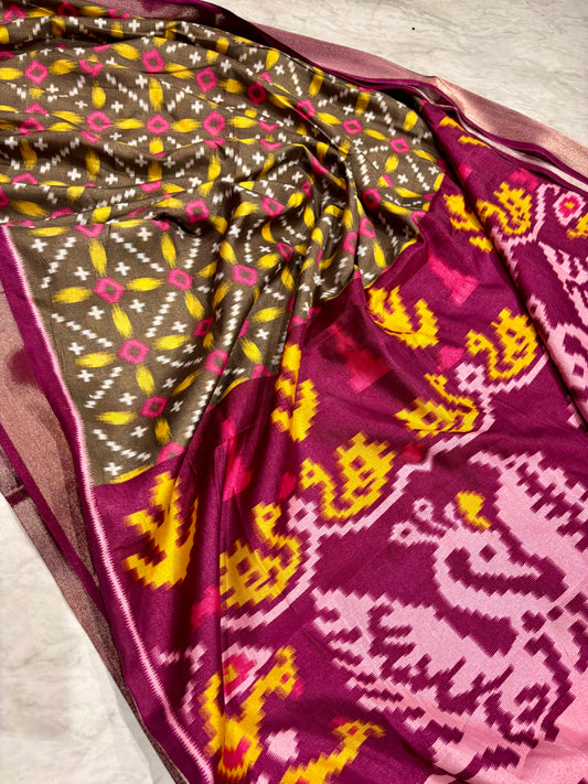 Sicco Ikkath Fancy Silk Saree
