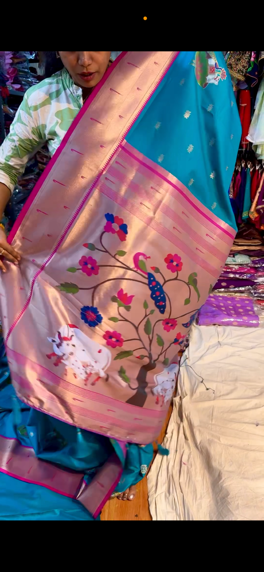 Paithani Pattu Saree