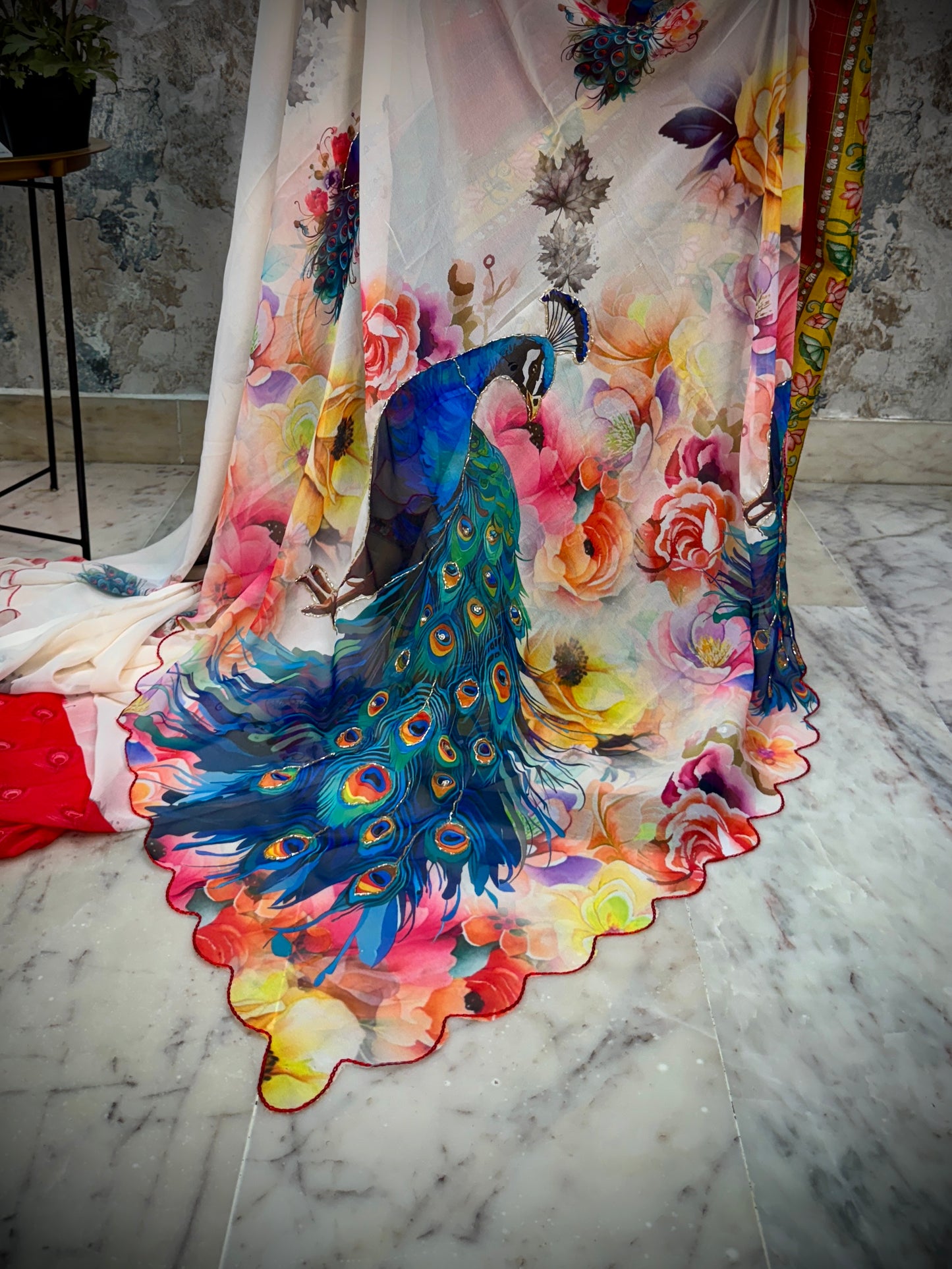 Chiffon Georgette Saree