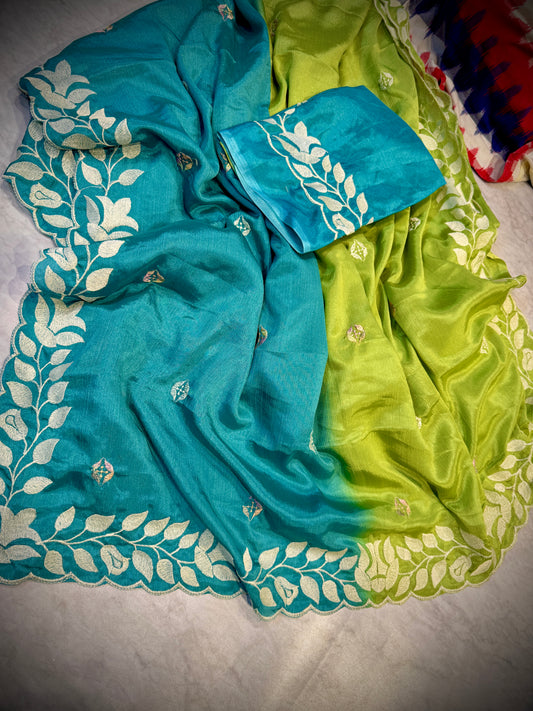 Viscose Silk Saree