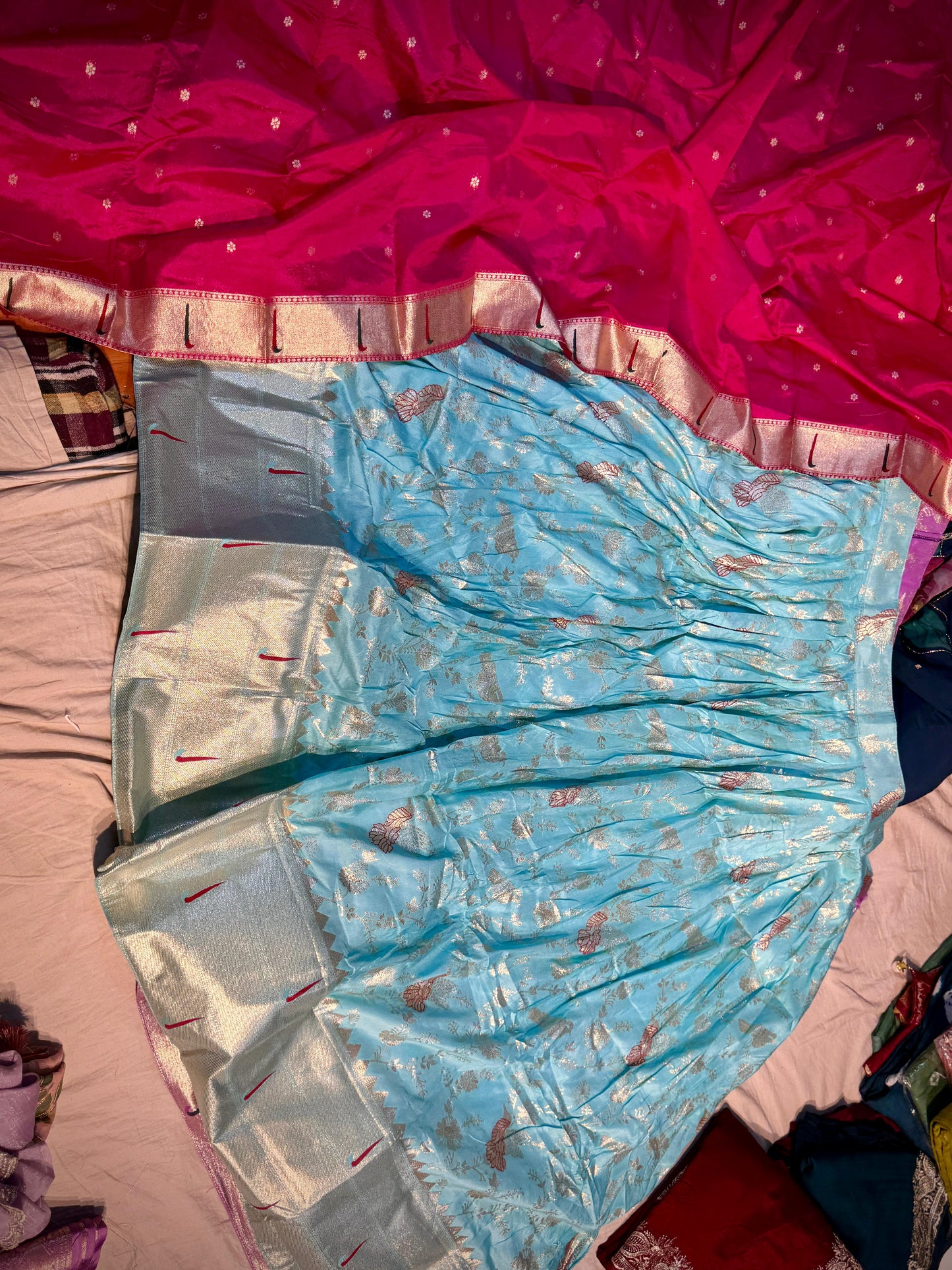 Banarasi Work Semi Stitched Lehenga