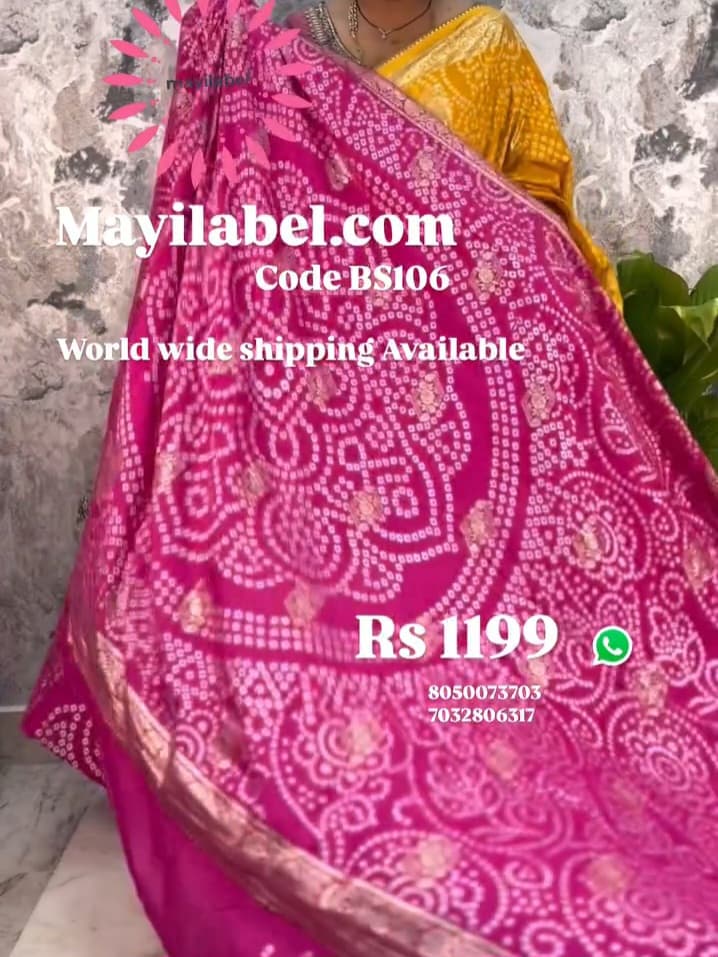 Bandini Silk Saree