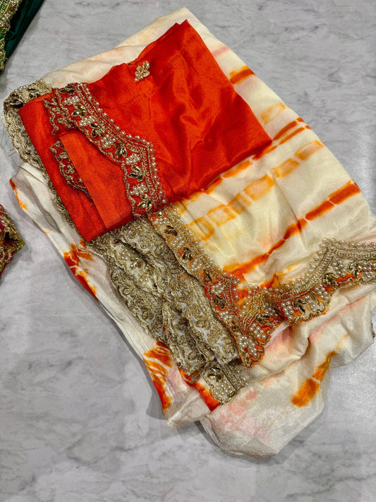 Crape Silk Saree