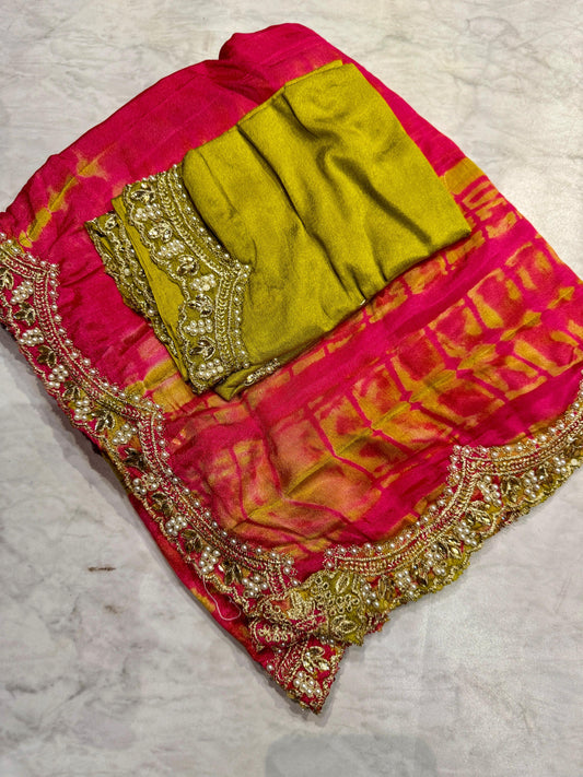 Crape Silk Saree